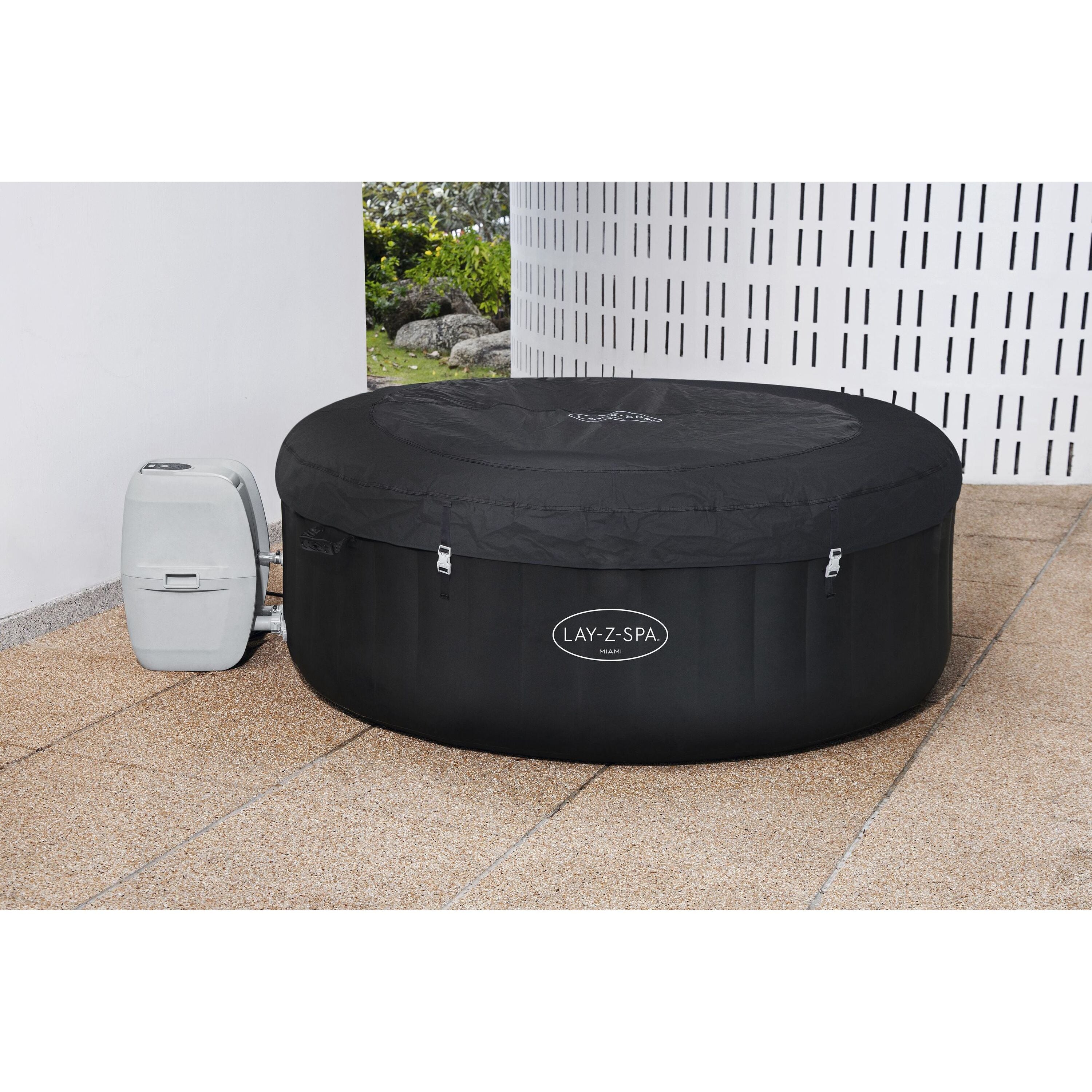 Bestway Lay-Z-Spa Miami AirJet – Idromassaggio gonfiabile 2–4 persone