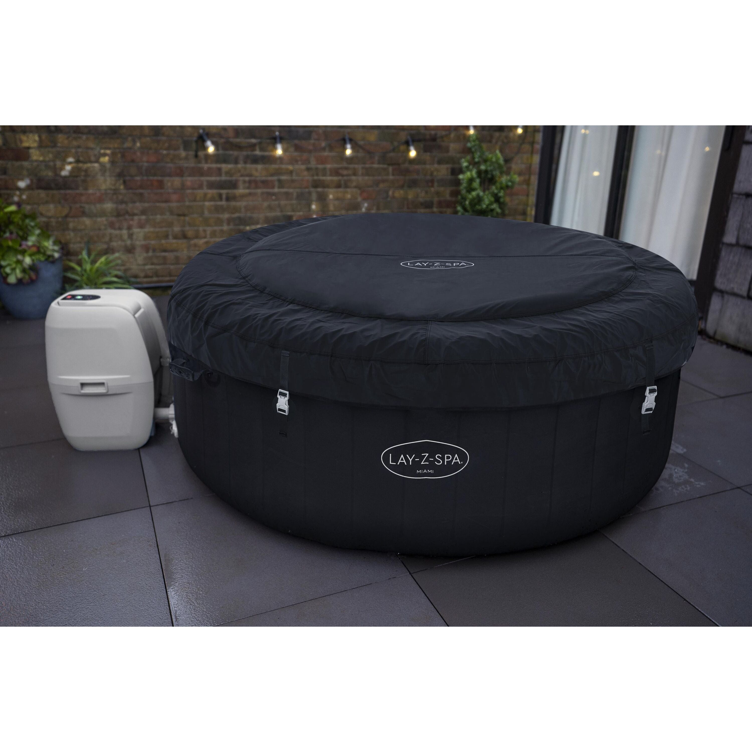 Bestway Lay-Z-Spa Miami AirJet – Idromassaggio gonfiabile 2–4 persone