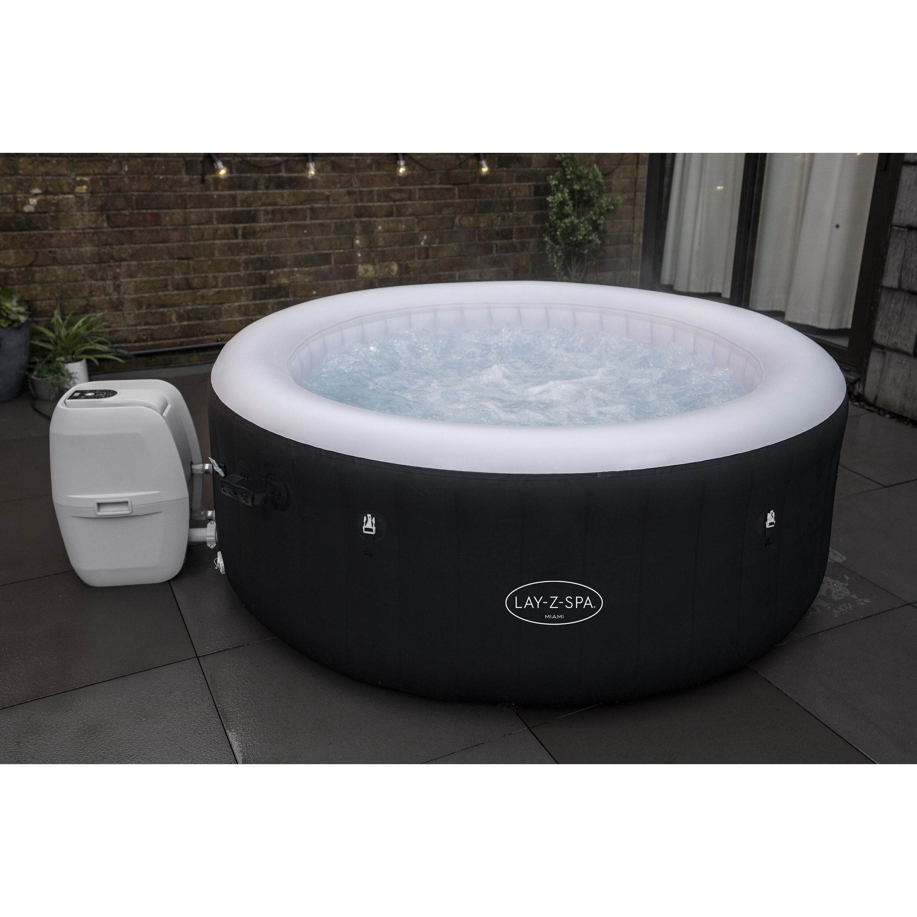 Bestway Lay-Z-Spa Miami AirJet – Idromassaggio gonfiabile 2–4 persone