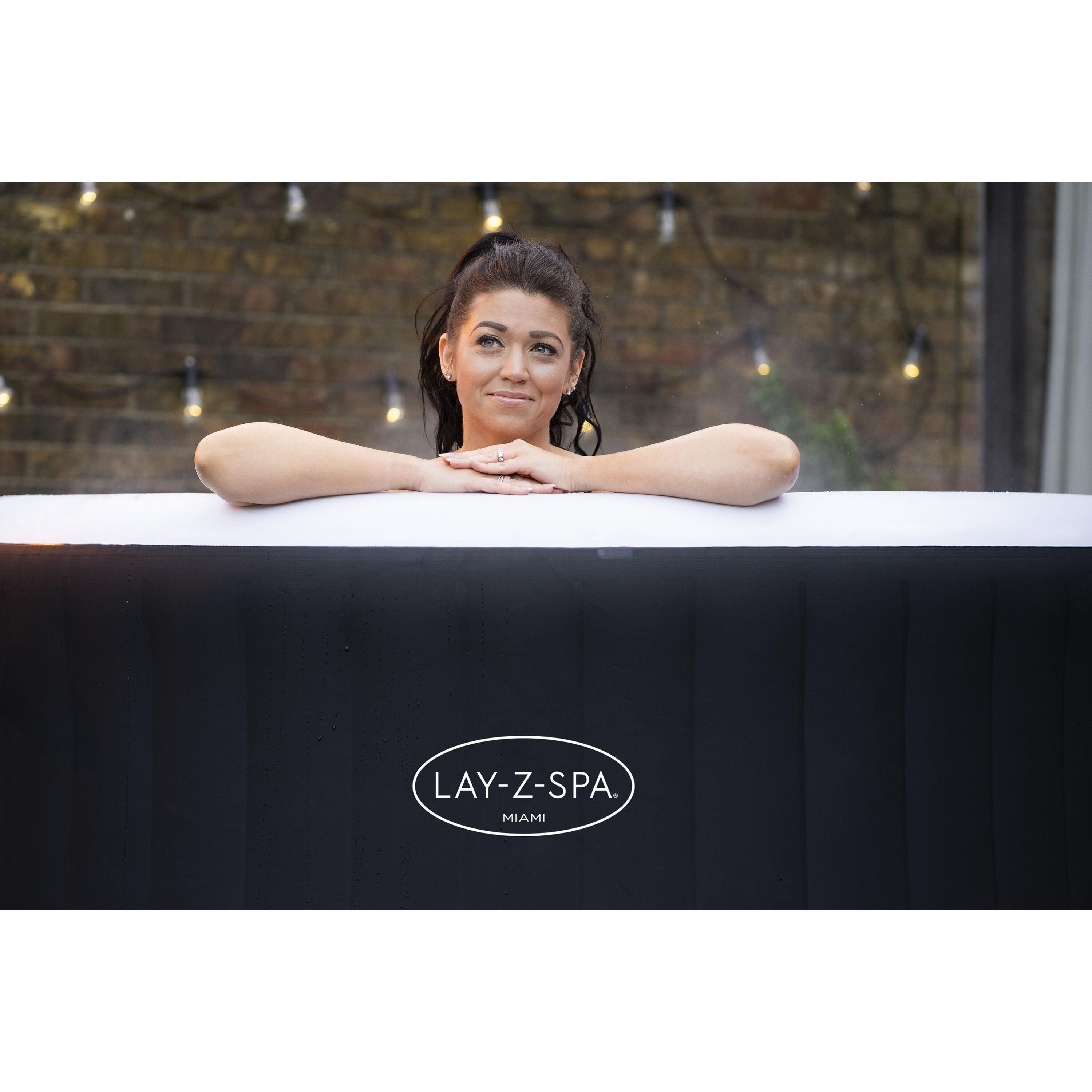 Bestway Lay-Z-Spa Miami AirJet – Idromassaggio gonfiabile 2–4 persone
