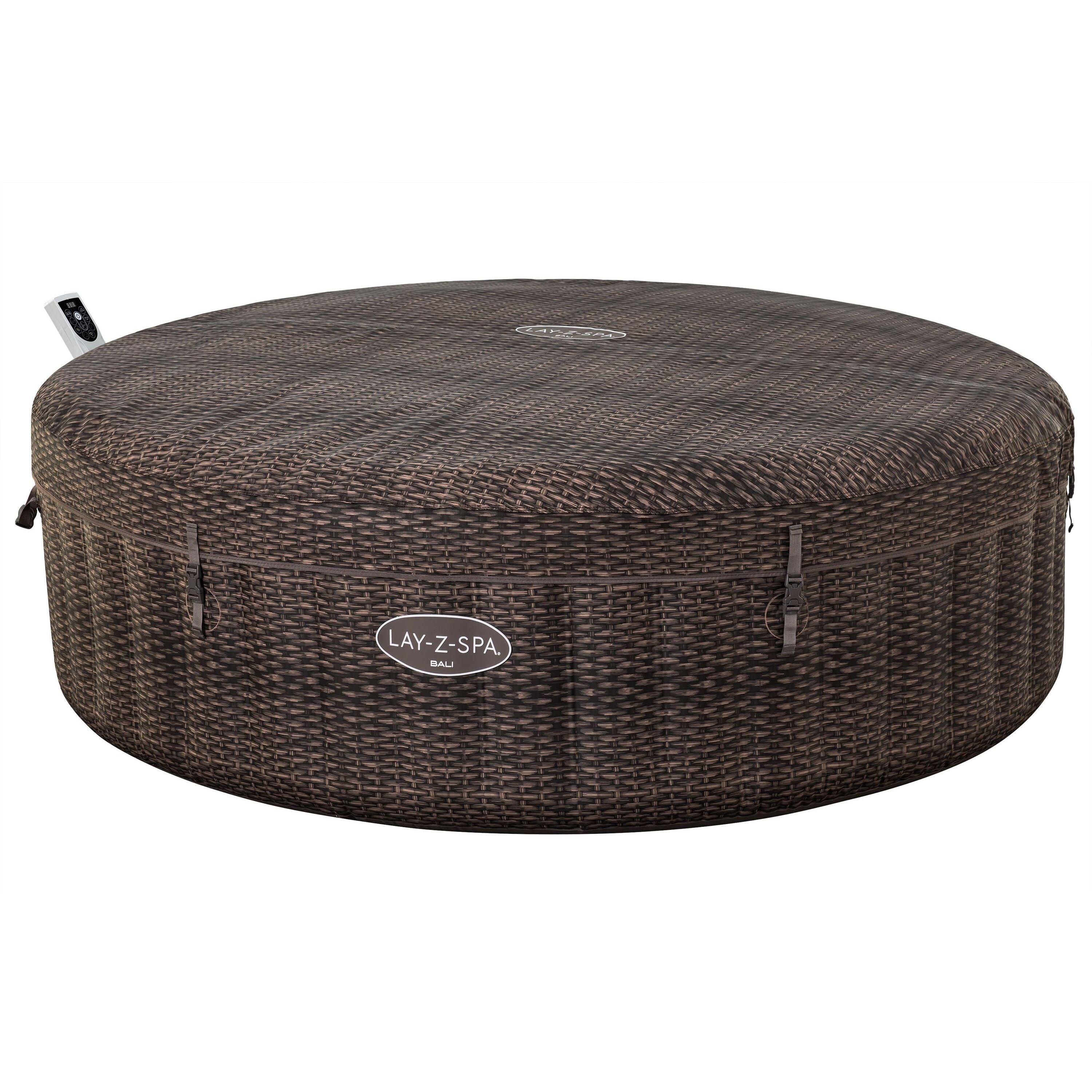 Bestway Lay-Z-Spa Bali AirJet – Idromassaggio gonfiabile 5–7 persone marrone