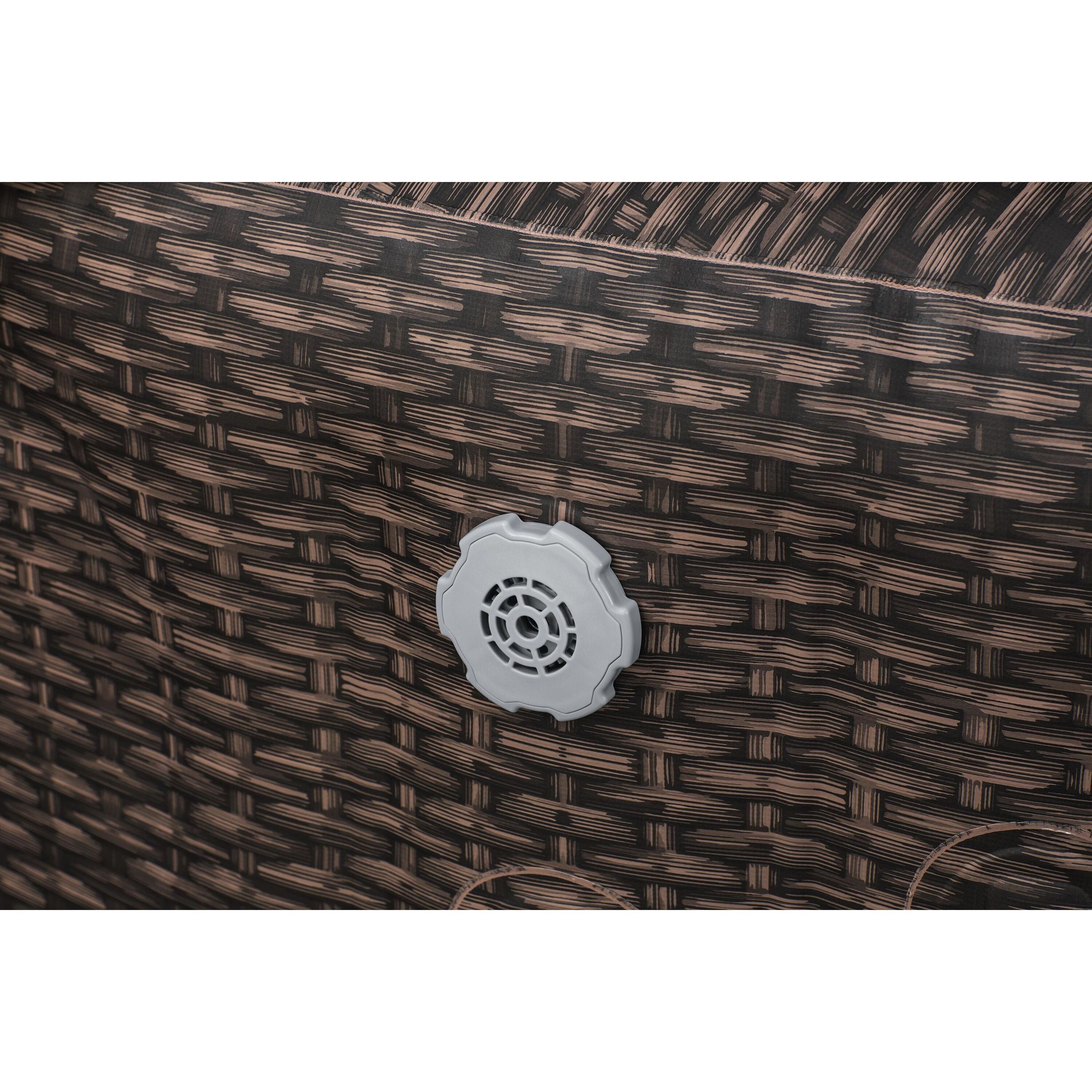 Bestway Lay-Z-Spa Bali AirJet – Idromassaggio gonfiabile 5–7 persone marrone