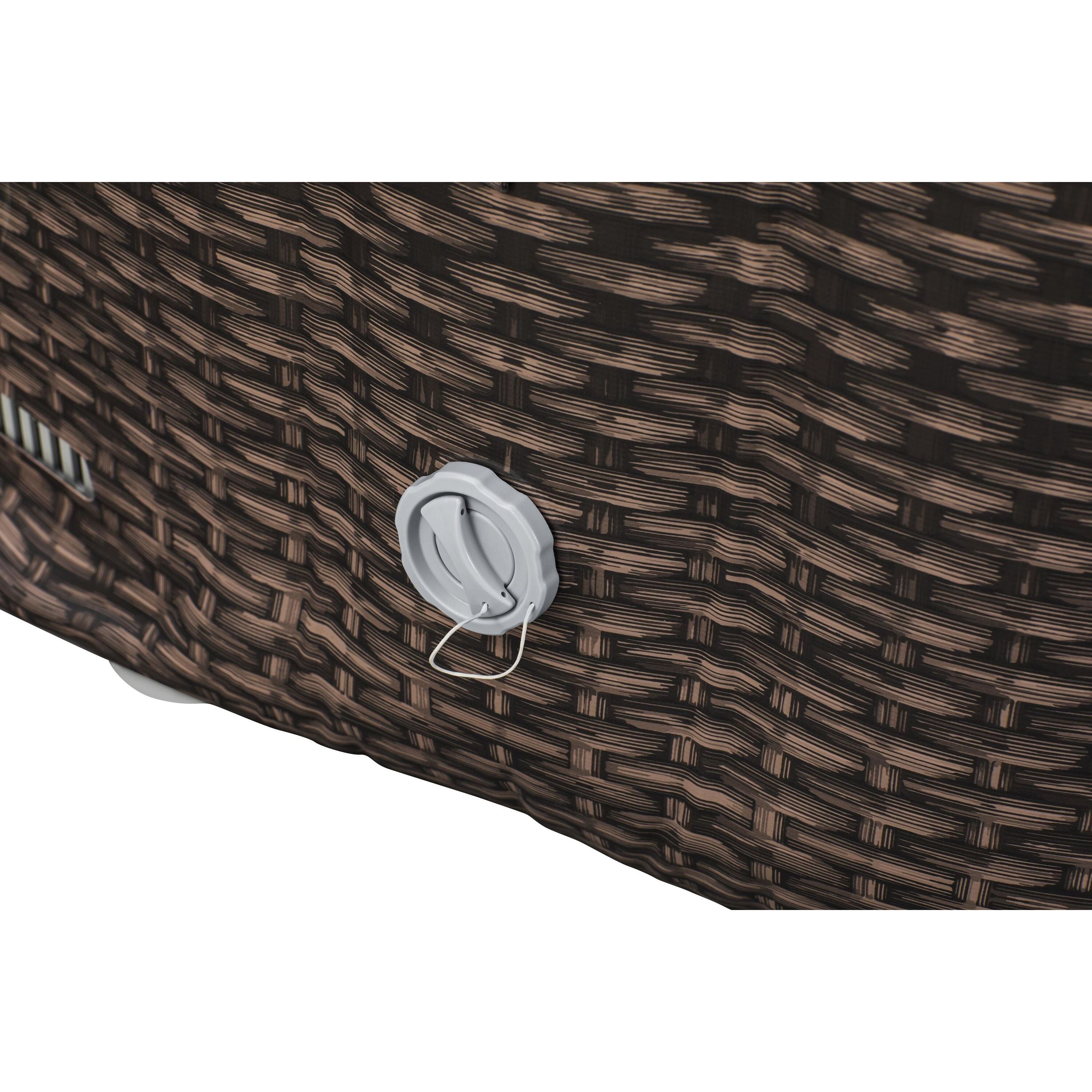 Bestway Lay-Z-Spa Bali AirJet – Idromassaggio gonfiabile 5–7 persone marrone