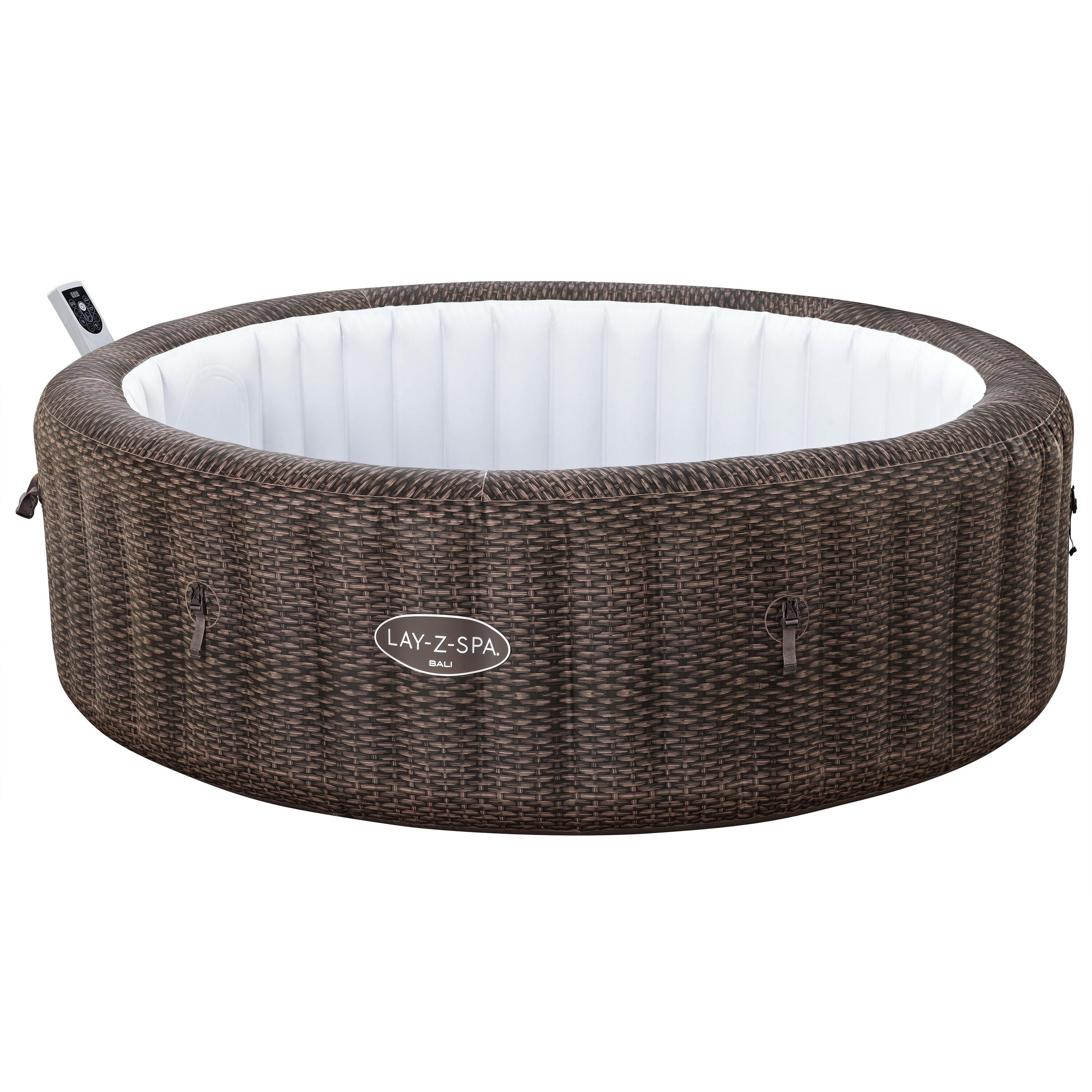 Bestway Lay-Z-Spa Bali AirJet – Idromassaggio gonfiabile 5–7 persone marrone