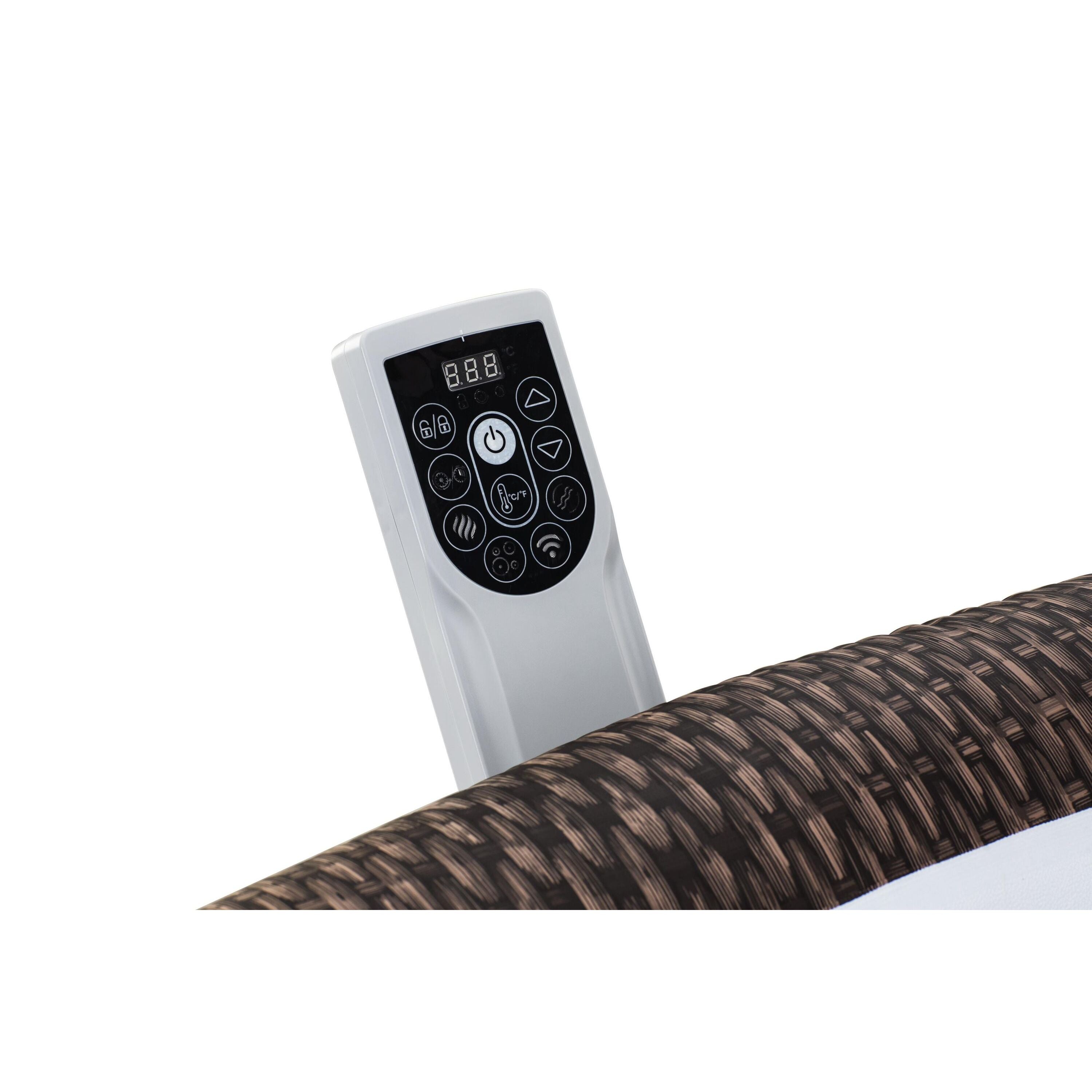 Bestway Lay-Z-Spa Bali AirJet – Idromassaggio gonfiabile 5–7 persone marrone
