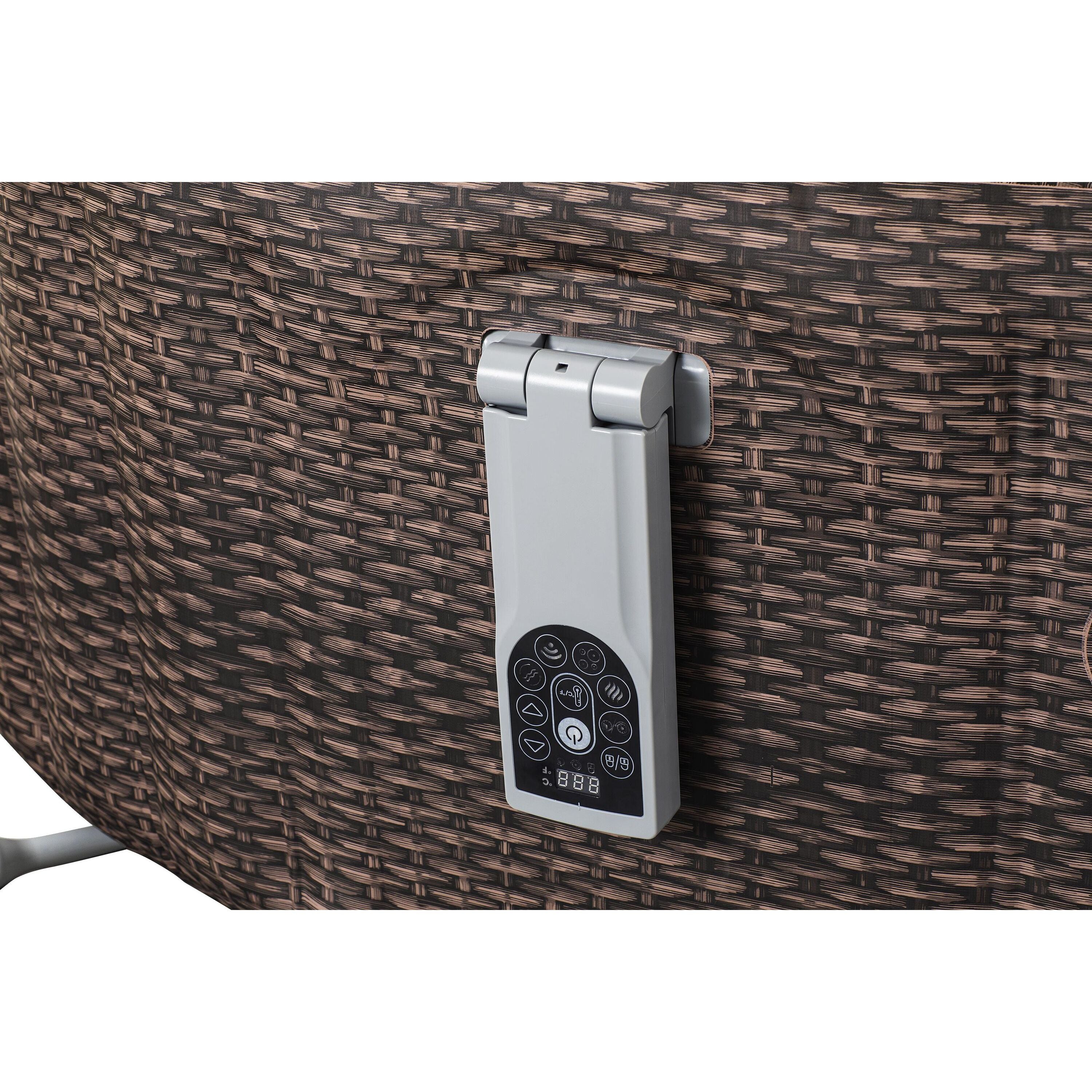 Bestway Lay-Z-Spa Bali AirJet – Idromassaggio gonfiabile 5–7 persone marrone