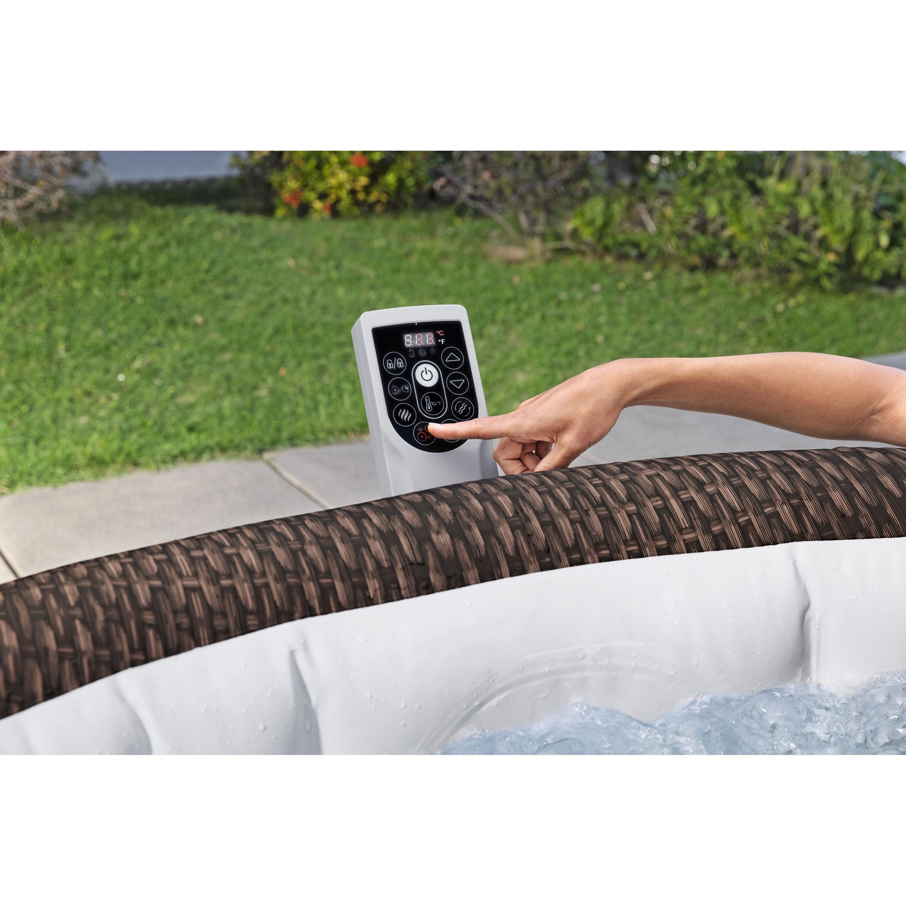Bestway Lay-Z-Spa Bali AirJet – Idromassaggio gonfiabile 5–7 persone marrone
