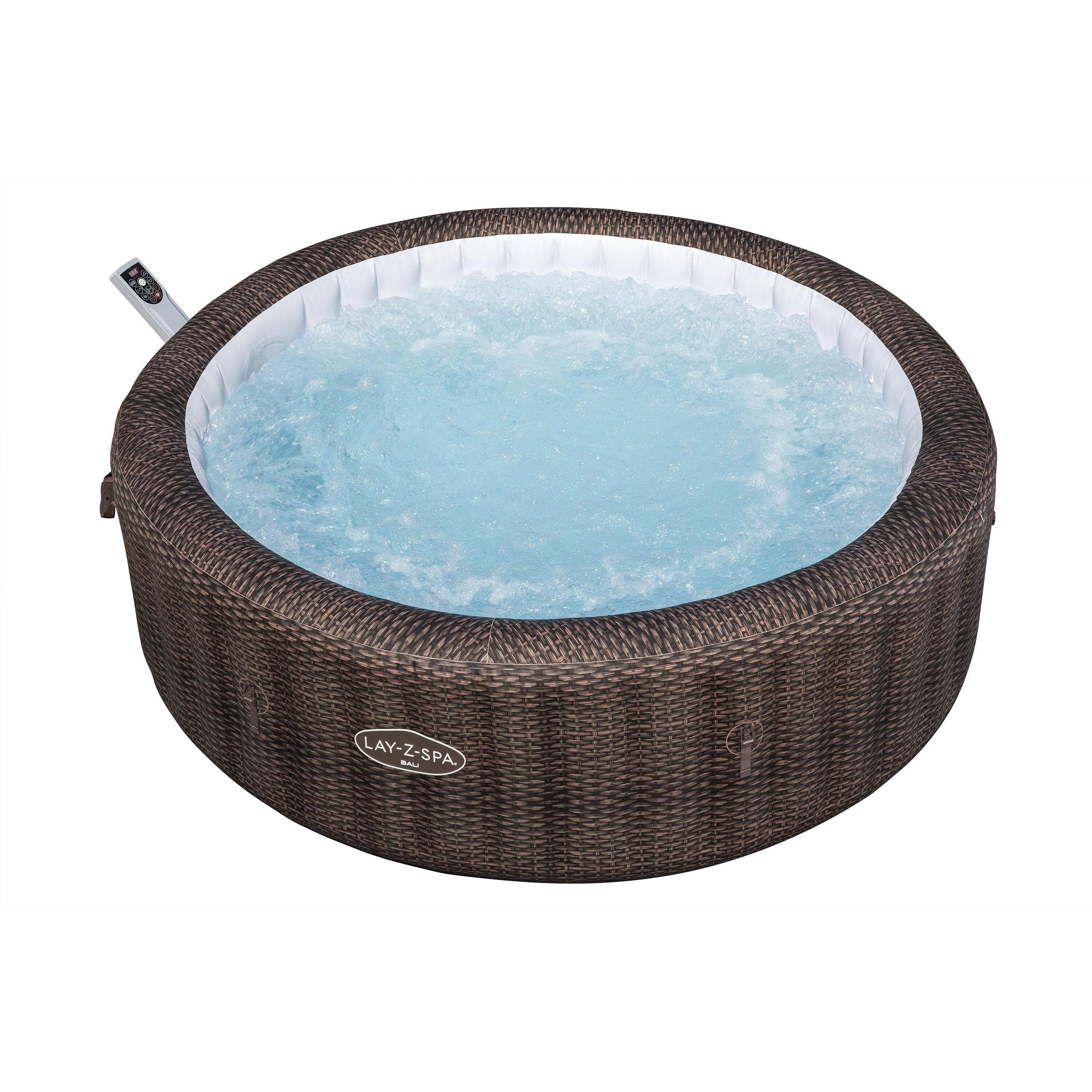 Bestway Lay-Z-Spa Bali AirJet – Idromassaggio gonfiabile 5–7 persone marrone