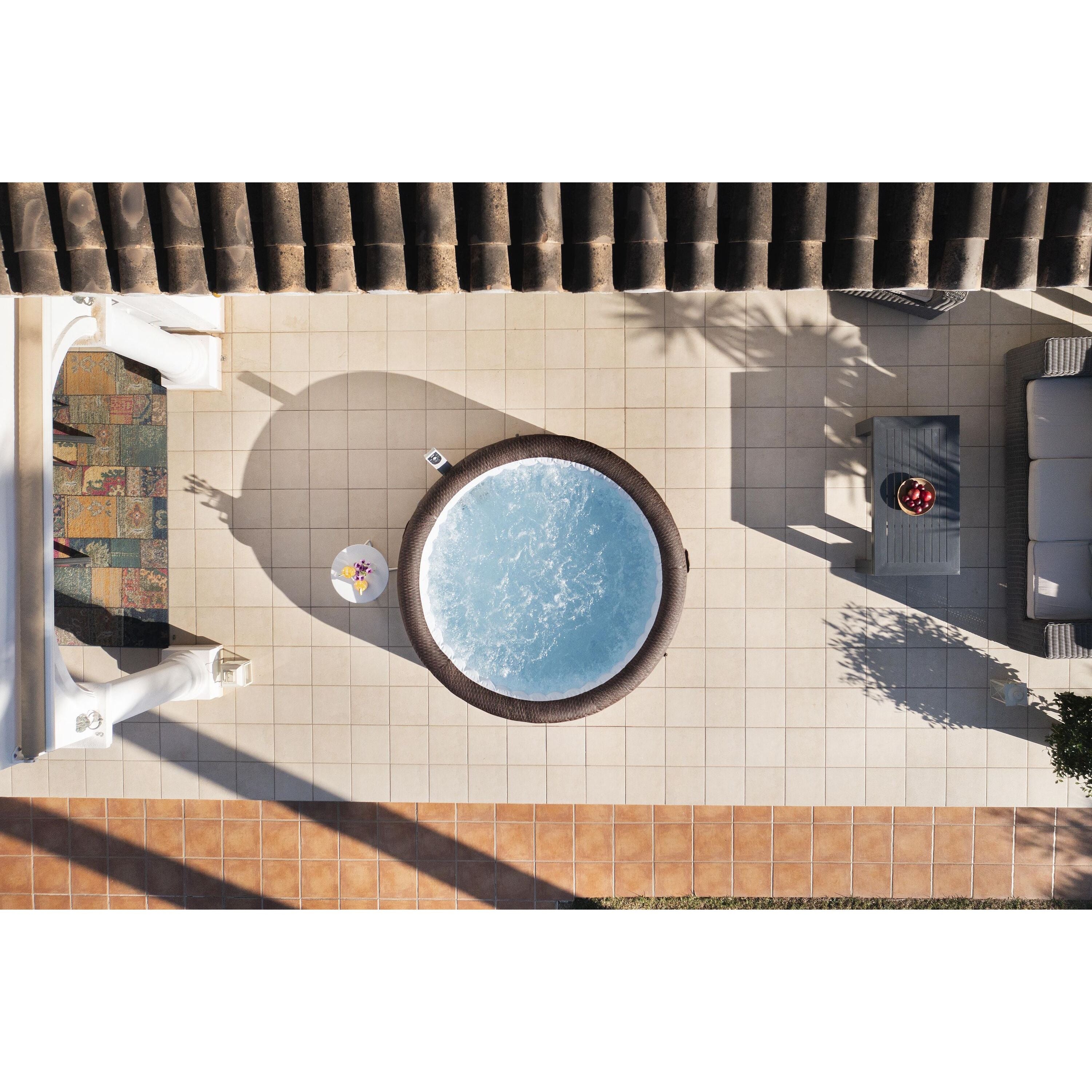 Bestway Lay-Z-Spa Bali AirJet – Idromassaggio gonfiabile 5–7 persone marrone