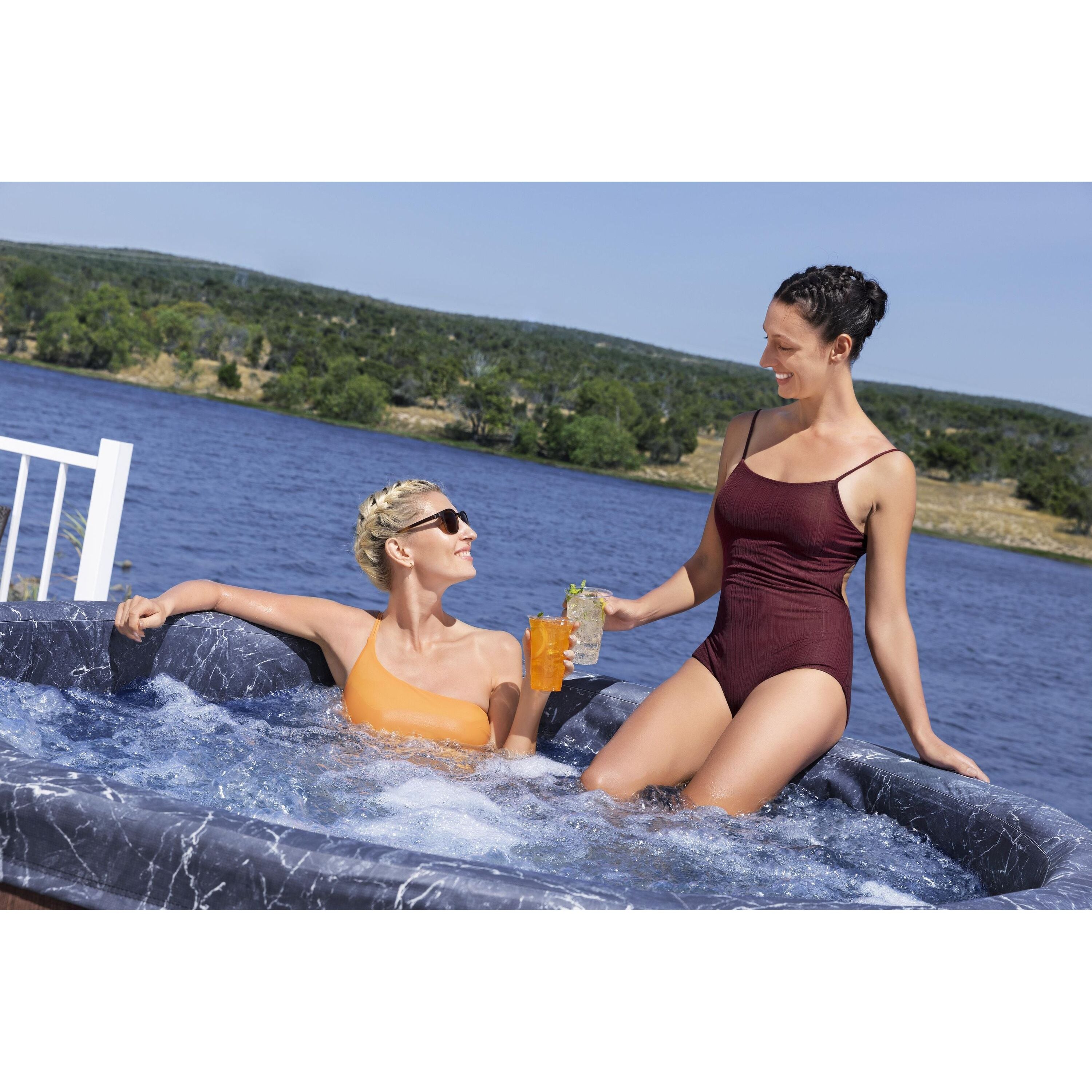 Bestway Lay-Z-Spa Toronto Smart AirJet – Idromassaggio premium 5-7 persone WiFi