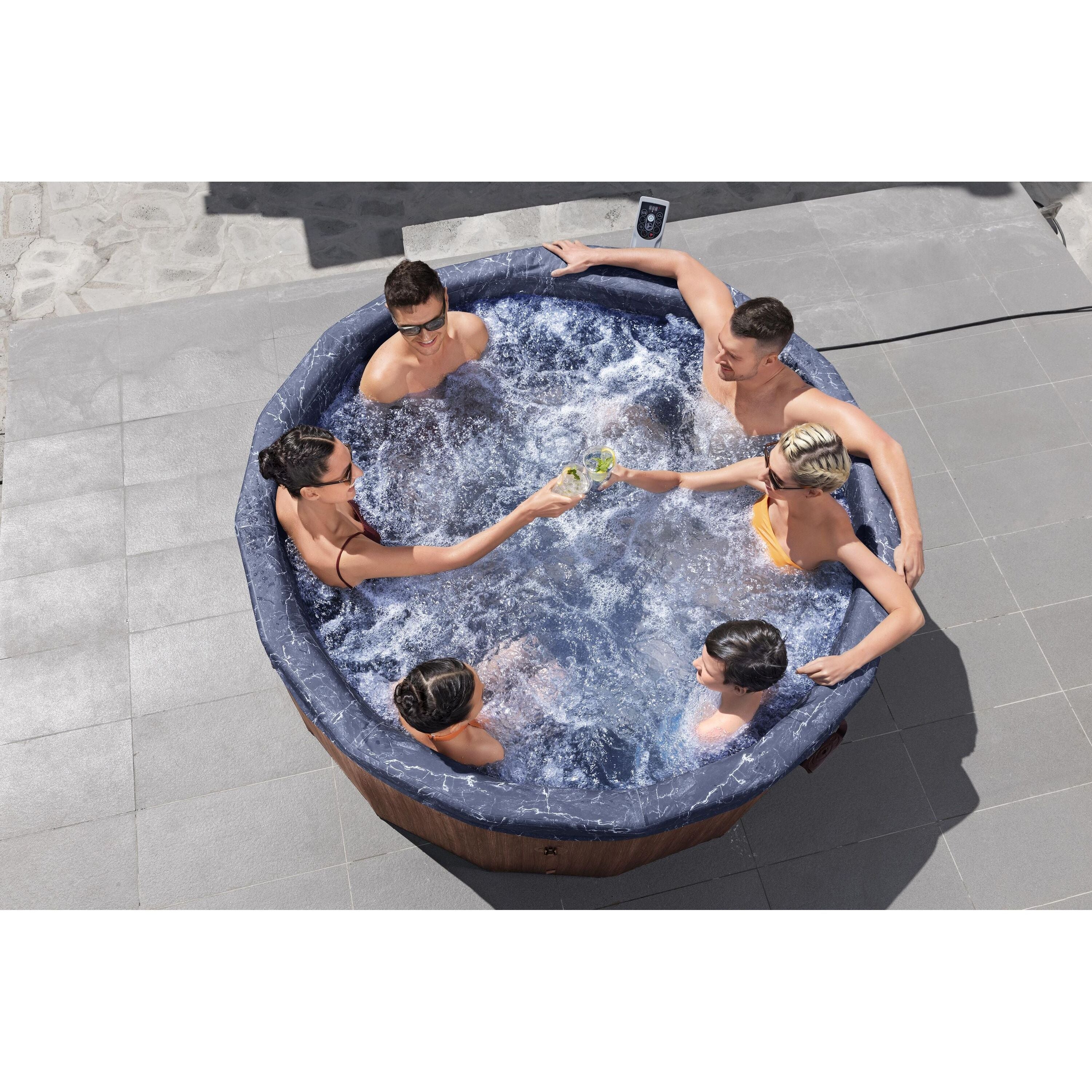 Bestway Lay-Z-Spa Toronto Smart AirJet – Idromassaggio premium 5-7 persone WiFi