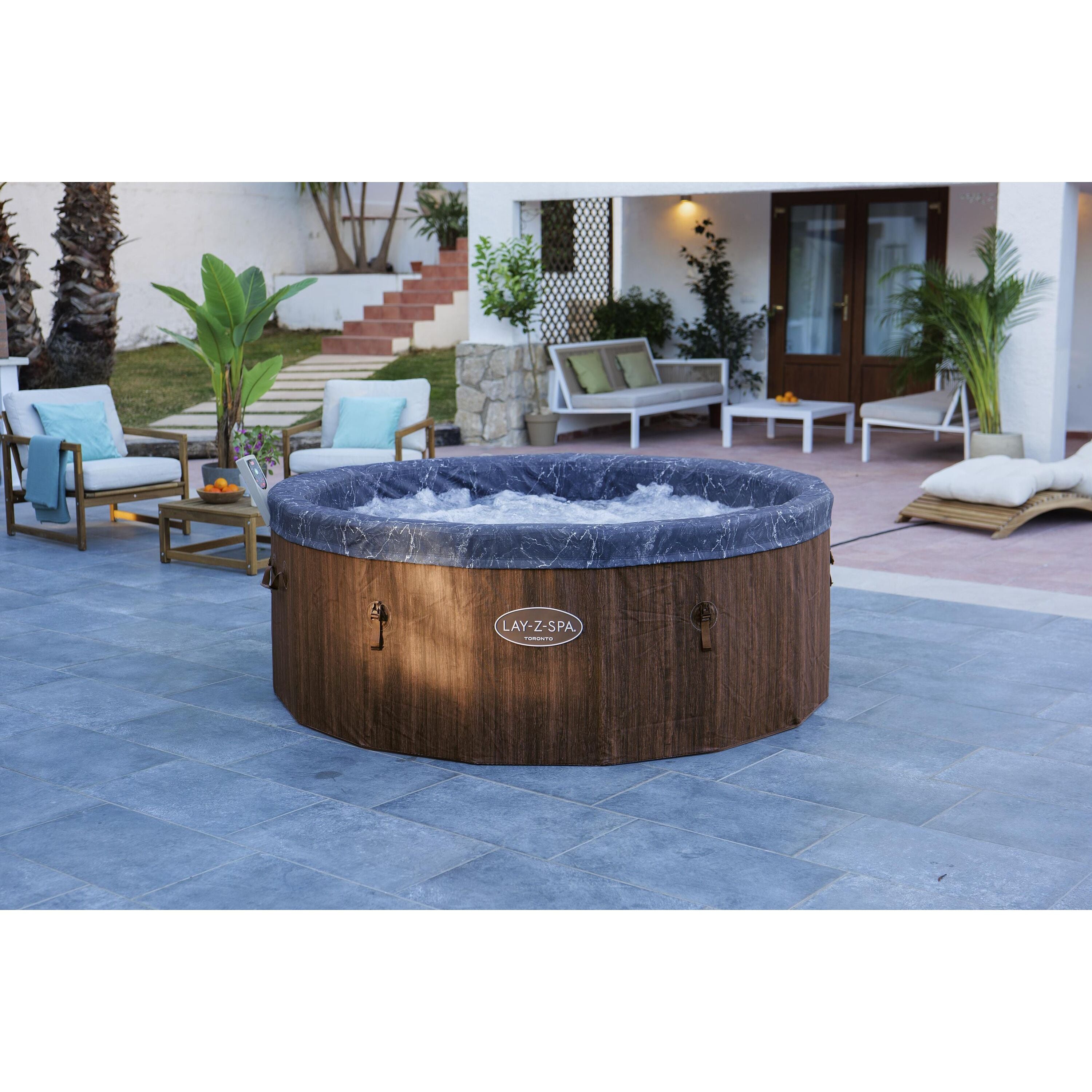 Bestway Lay-Z-Spa Toronto Smart AirJet – Idromassaggio premium 5-7 persone WiFi