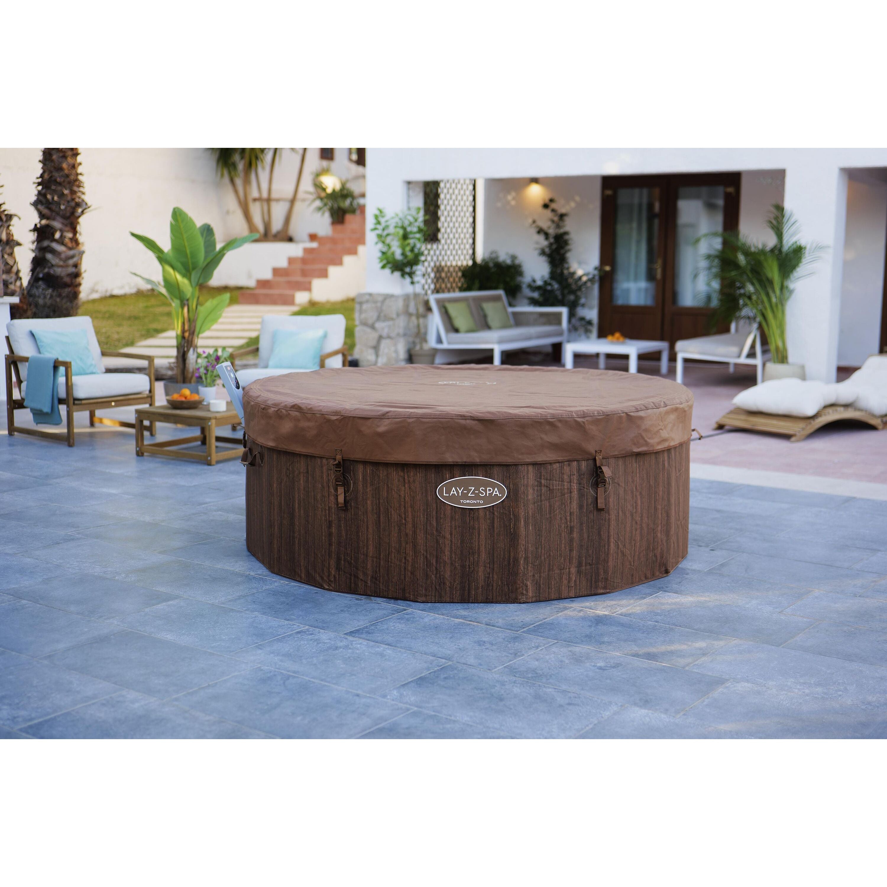 Bestway Lay-Z-Spa Toronto Smart AirJet – Idromassaggio premium 5-7 persone WiFi