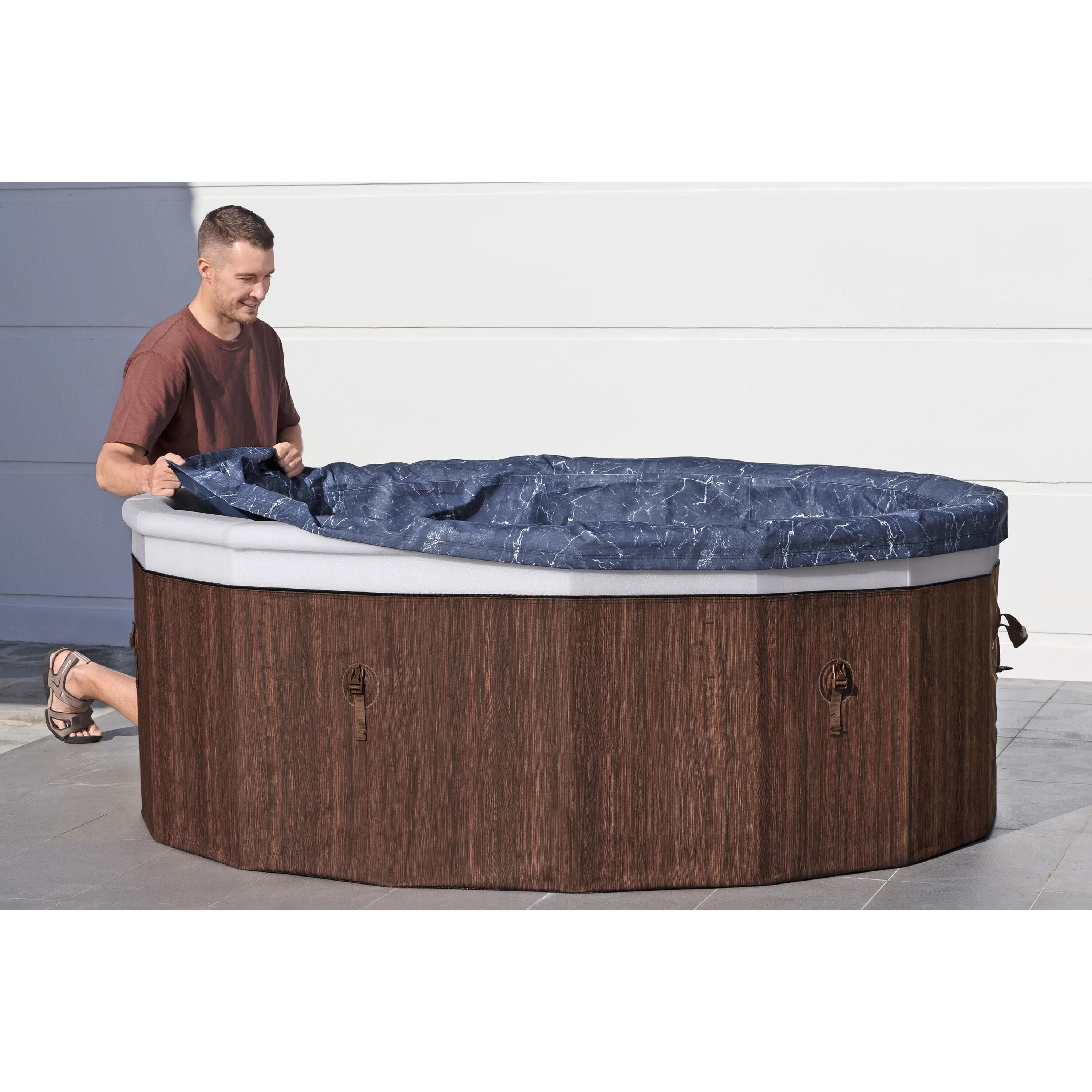 Bestway Lay-Z-Spa Toronto Smart AirJet – Idromassaggio premium 5-7 persone WiFi