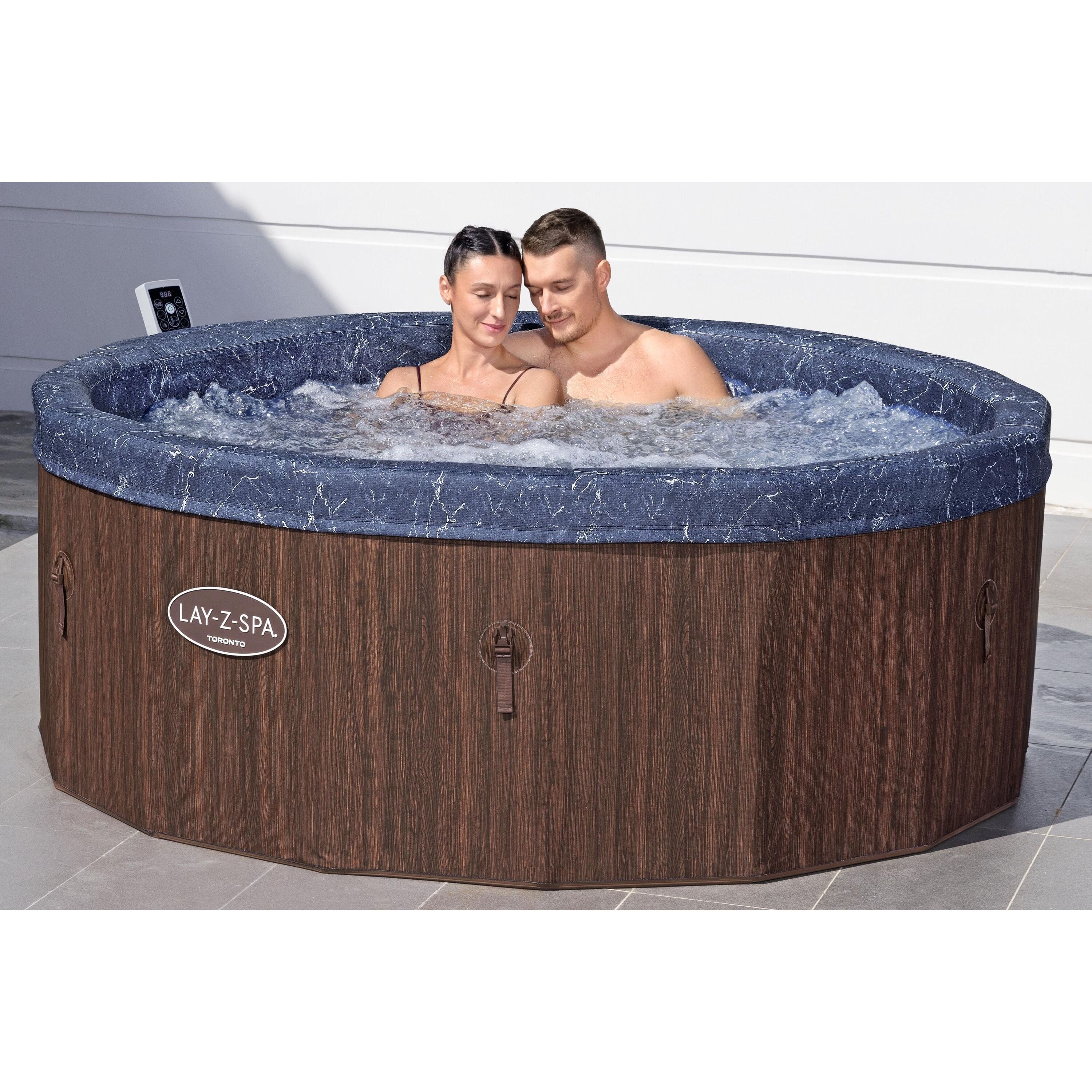 Bestway Lay-Z-Spa Toronto Smart AirJet – Idromassaggio premium 5-7 persone WiFi