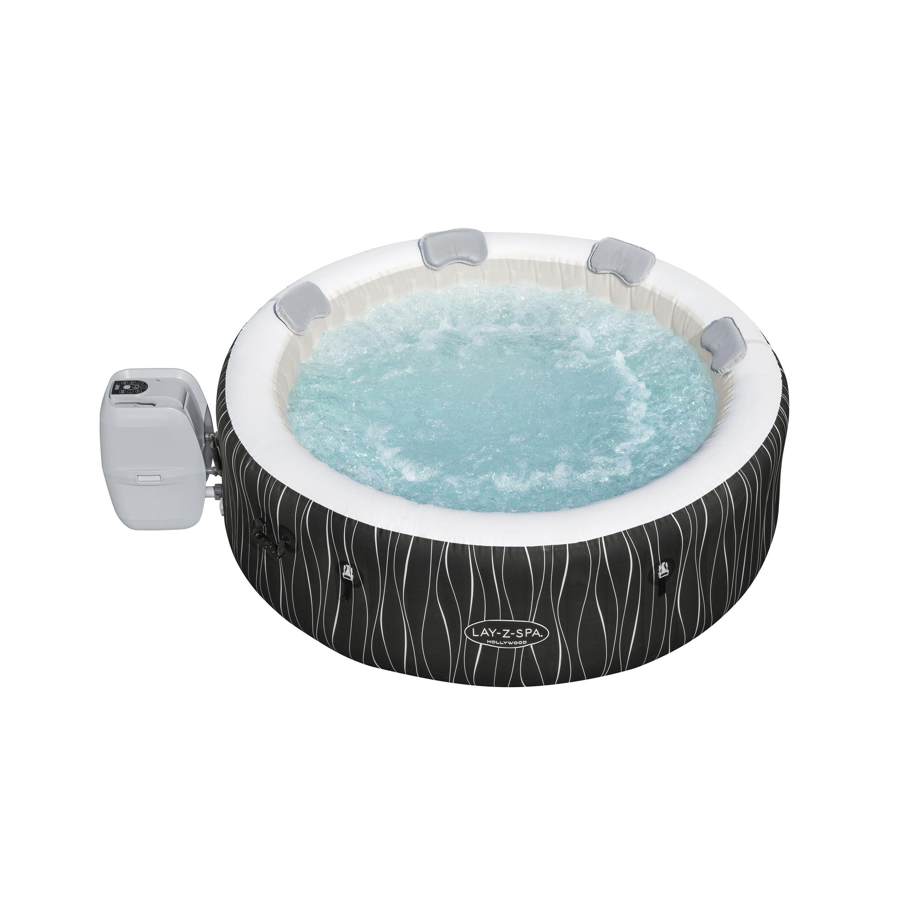 Bestway Lay-Z-Spa® Hollywood Luxe AirJet™ – Idromassaggio LED 4-6 persone