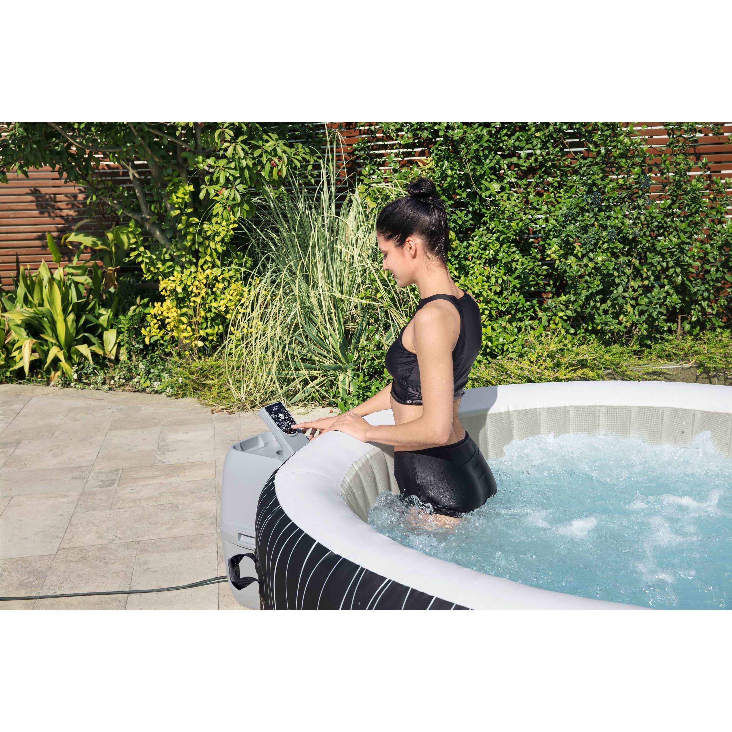 Bestway Lay-Z-Spa® Hollywood Luxe AirJet™ – Idromassaggio LED 4-6 persone