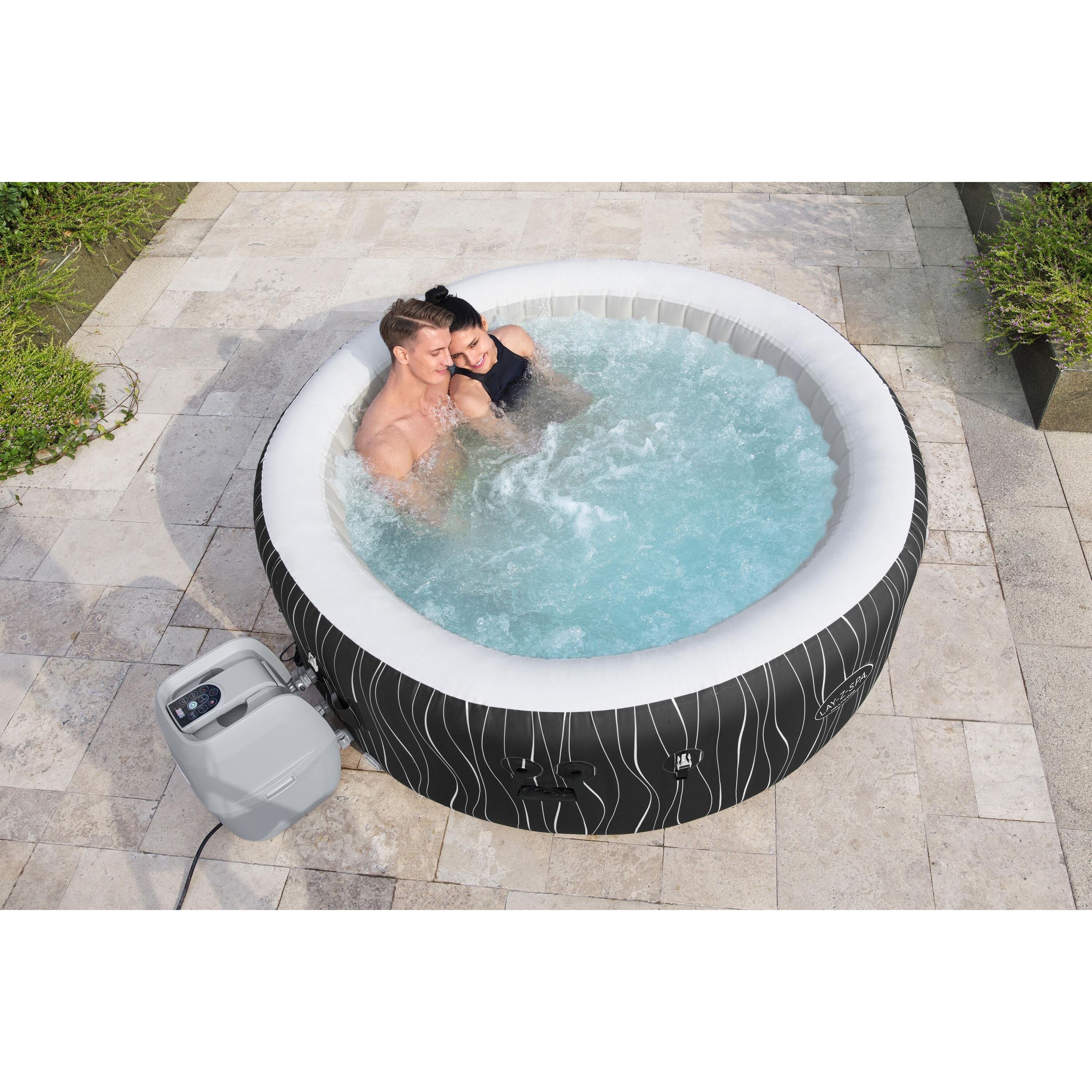 Bestway Lay-Z-Spa® Hollywood Luxe AirJet™ – Idromassaggio LED 4-6 persone
