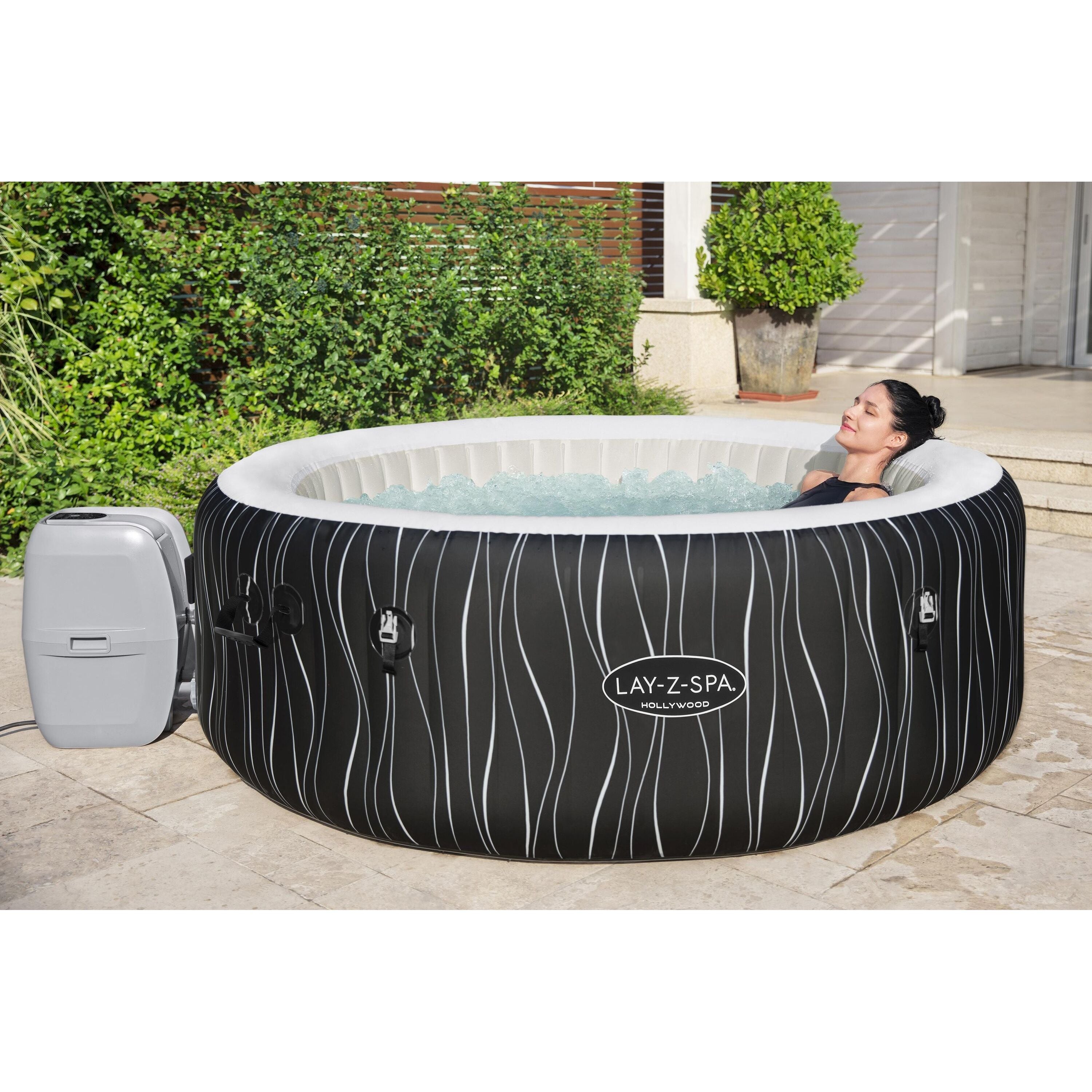 Bestway Lay-Z-Spa® Hollywood Luxe AirJet™ – Idromassaggio LED 4-6 persone