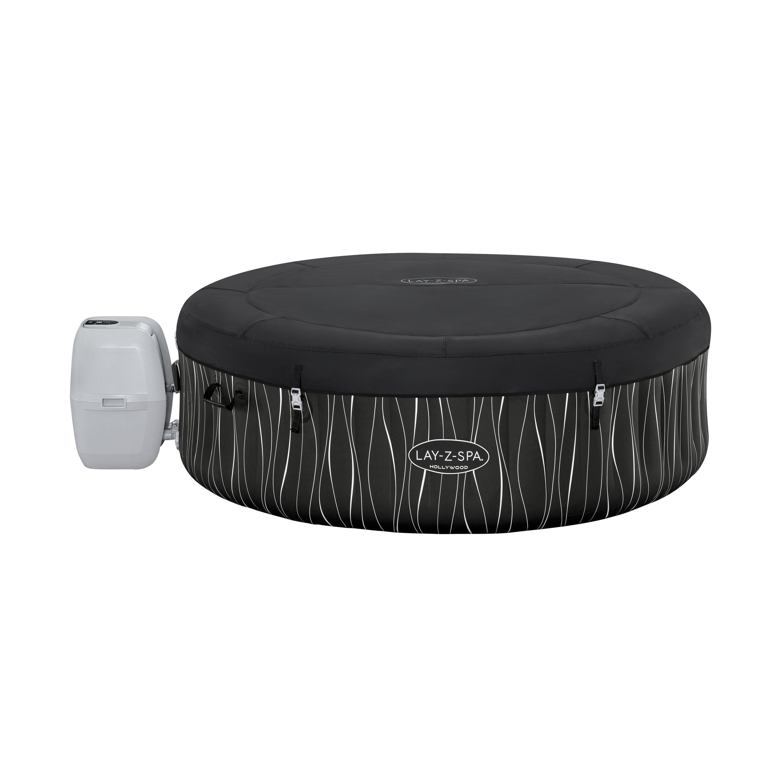 Bestway Lay-Z-Spa® Hollywood Luxe AirJet™ – Idromassaggio LED 4-6 persone