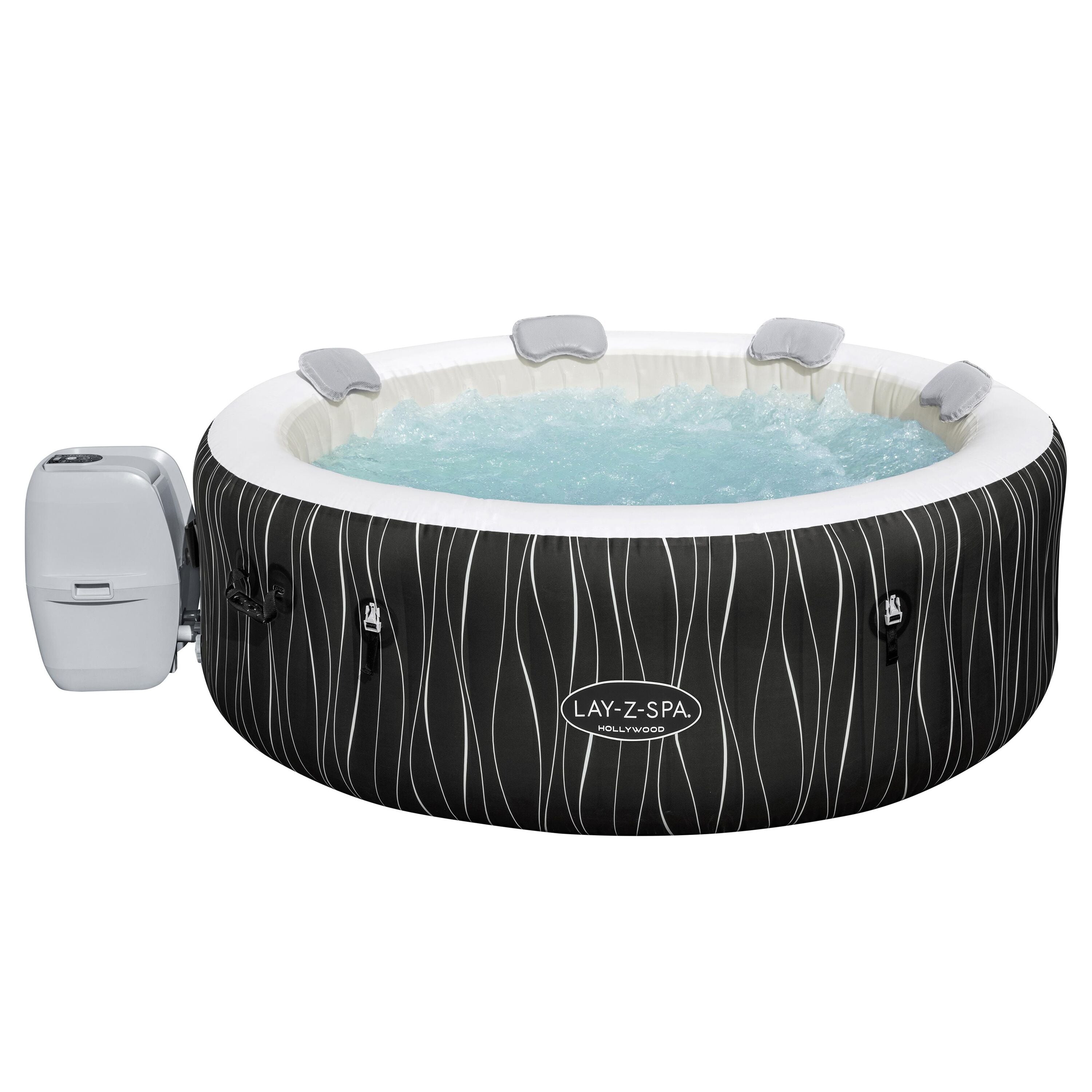 Bestway Lay-Z-Spa® Hollywood Luxe AirJet™ – Idromassaggio LED 4-6 persone