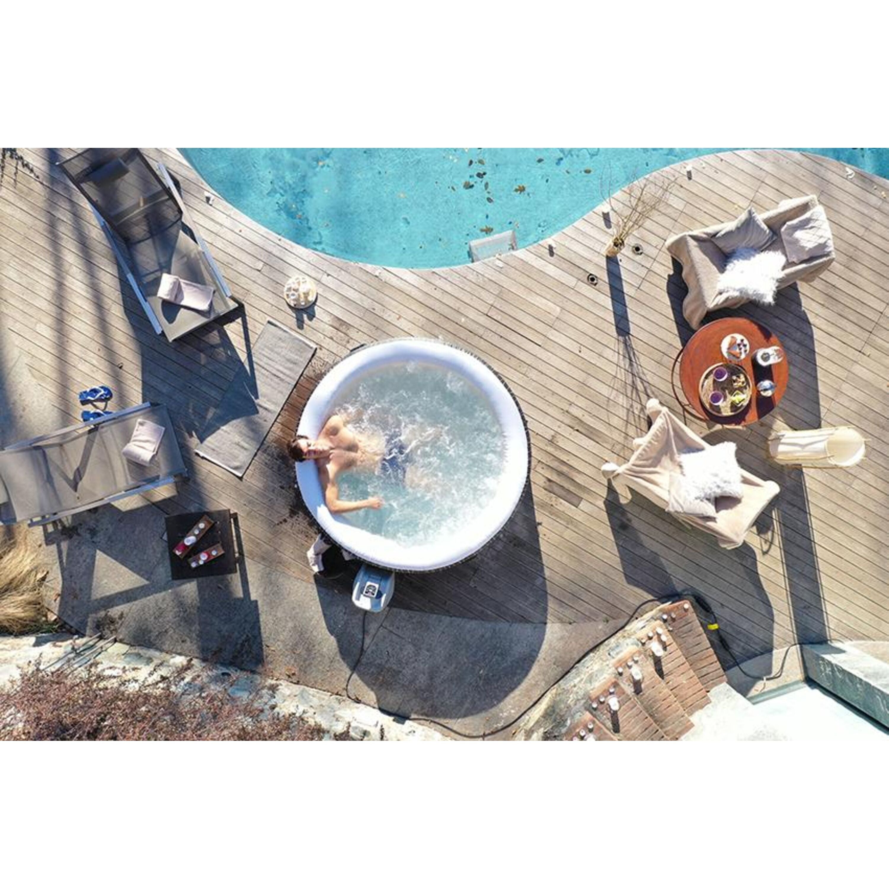 Bestway Lay-Z-Spa® Hollywood Luxe AirJet™ – Idromassaggio LED 4-6 persone
