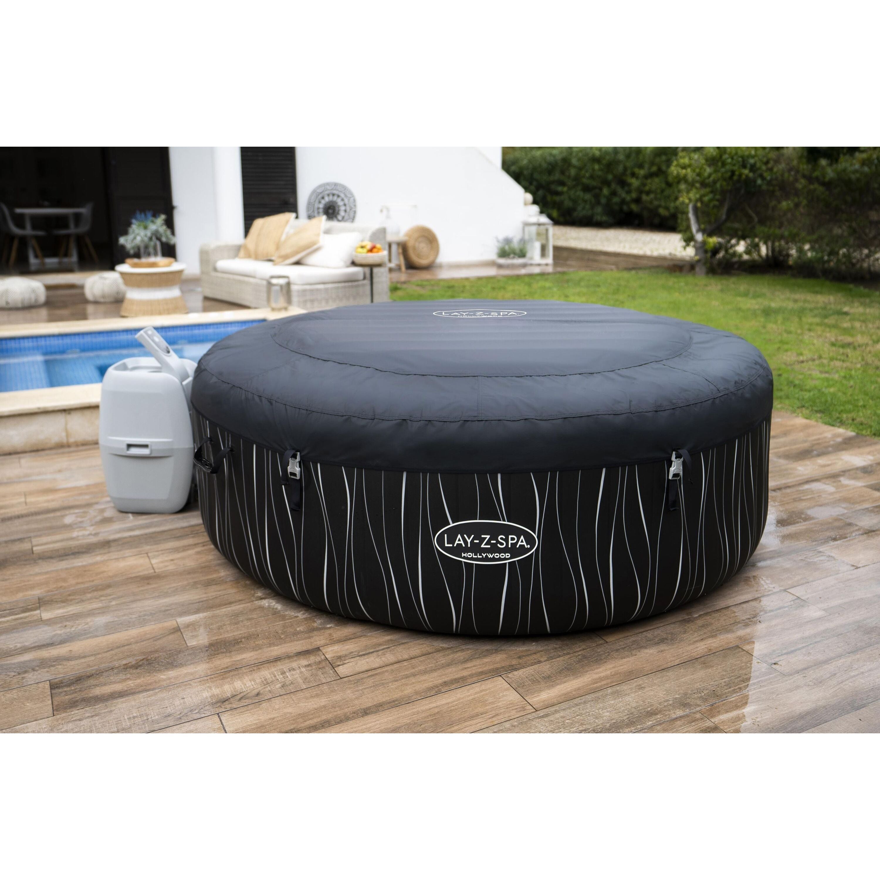 Bestway Lay-Z-Spa® Hollywood Luxe AirJet™ – Idromassaggio LED 4-6 persone
