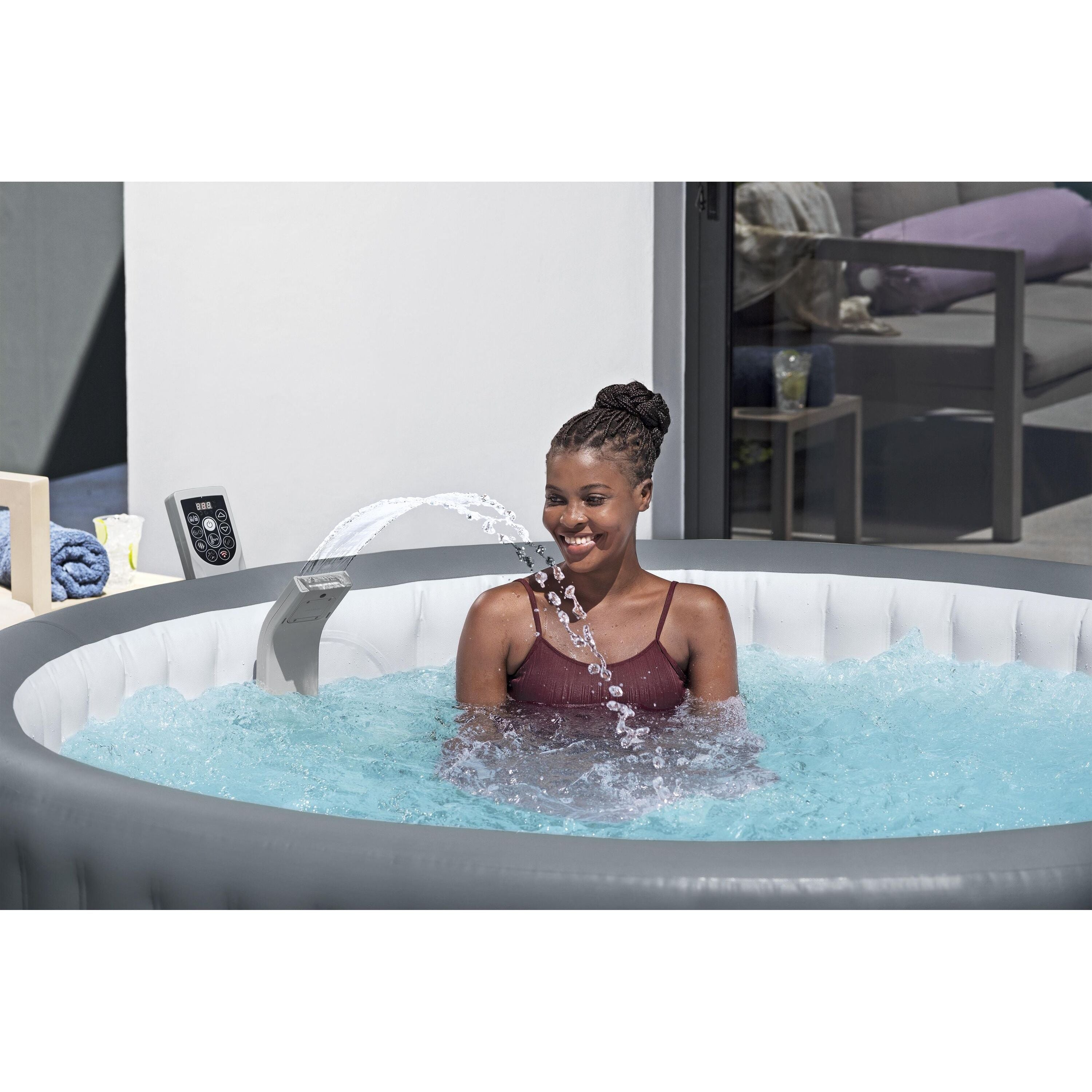Bestway Cascata LED – Accessorio relax per idromassaggio AirJet