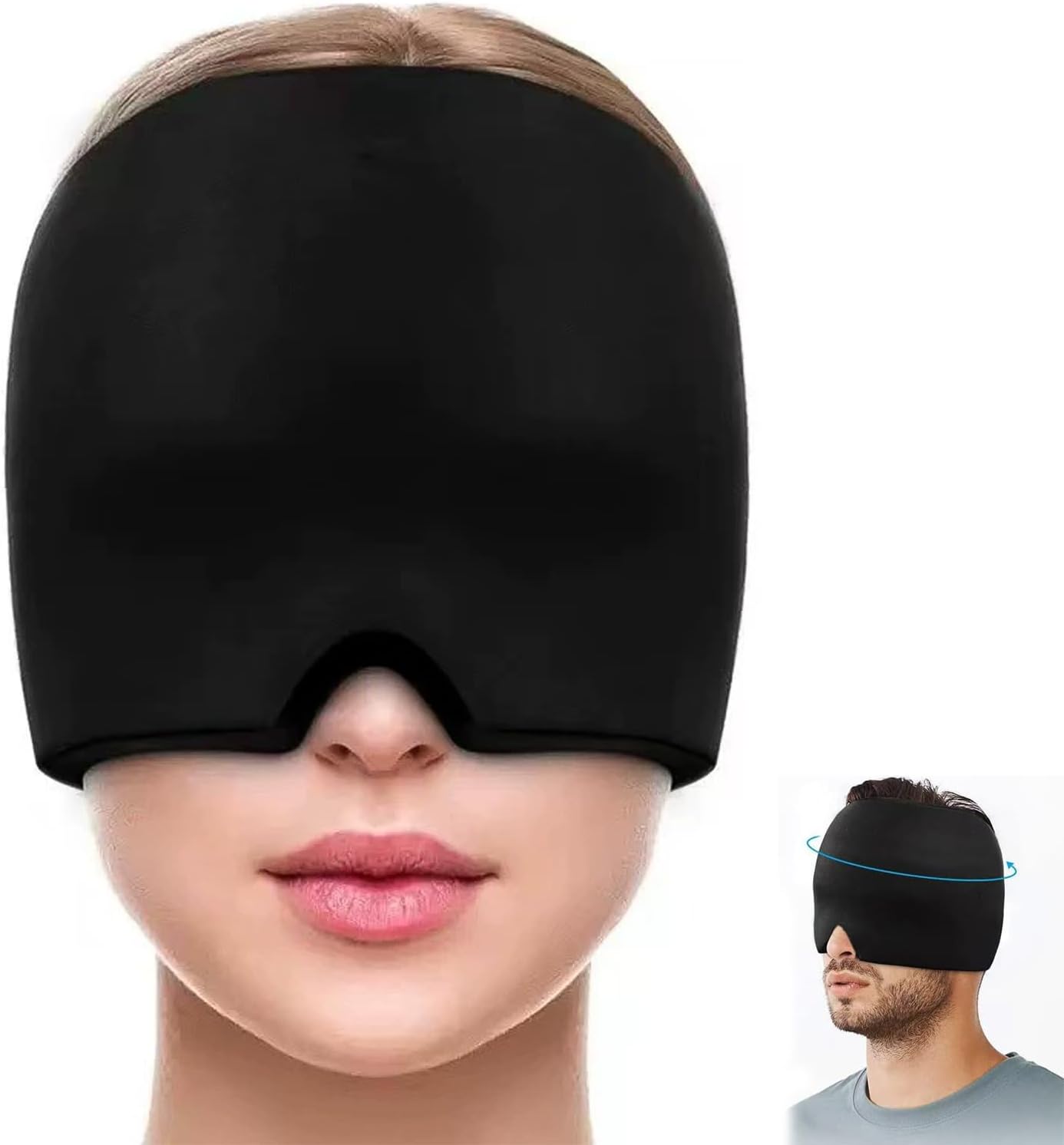 INCA Icy Mask cuffia per alleviare l'Emicrania