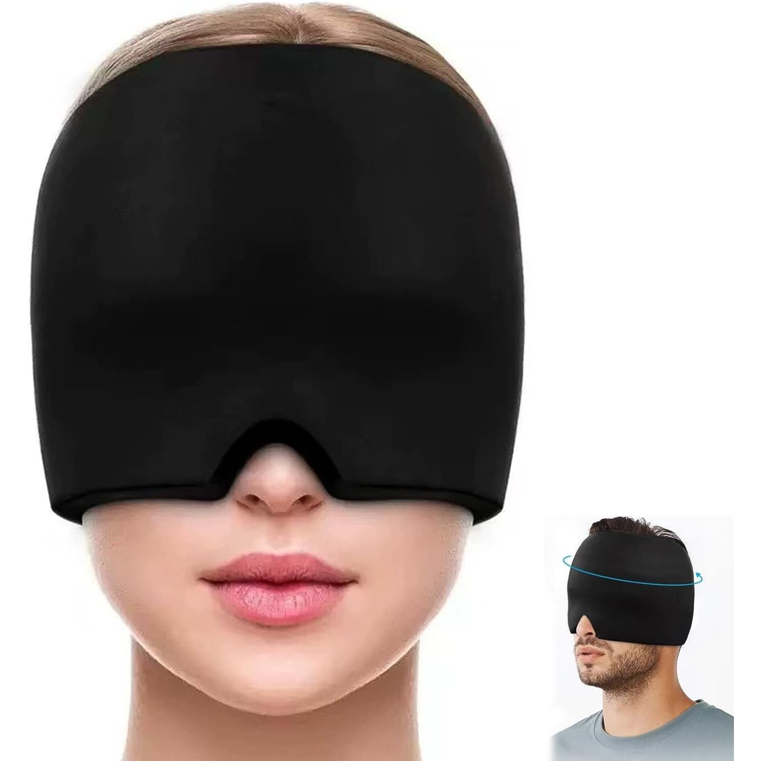INCA Icy Mask cuffia per alleviare l'Emicrania