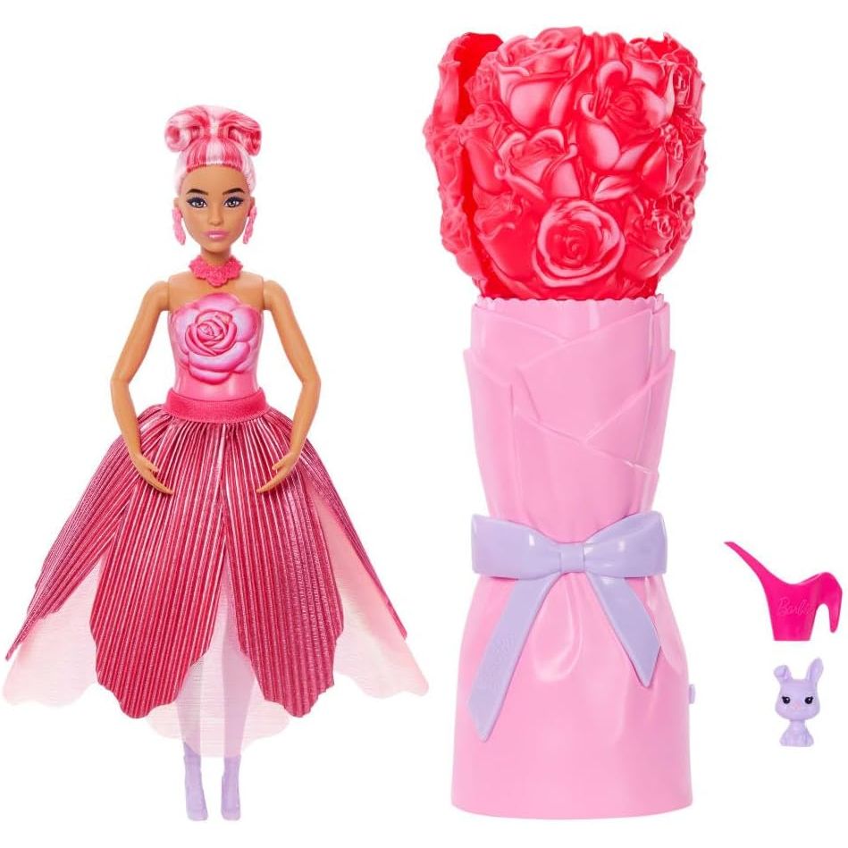 Barbie Petal Pop Rosa Rossa