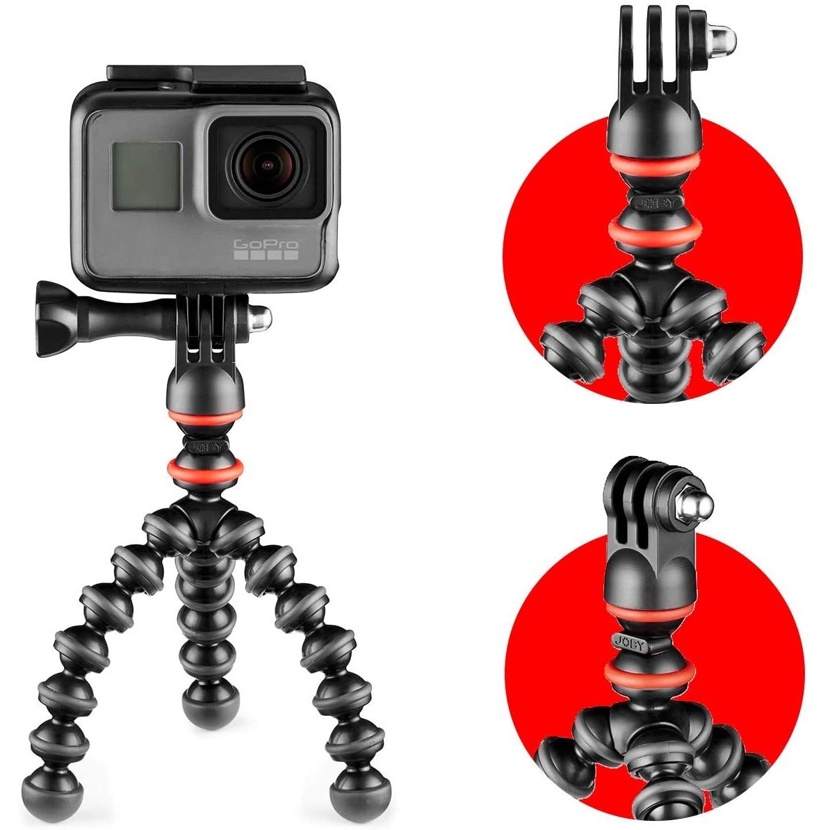JOBY GORILLAPOD STARTER KIT BLACK GARANZIA UFFICIALE ITALIA 2 ANNI