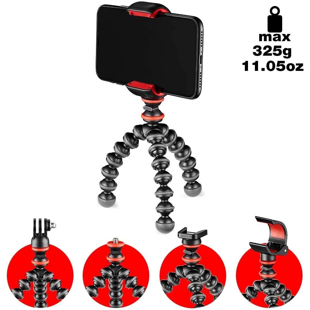 JOBY GORILLAPOD STARTER KIT BLACK GARANZIA UFFICIALE ITALIA 2 ANNI
