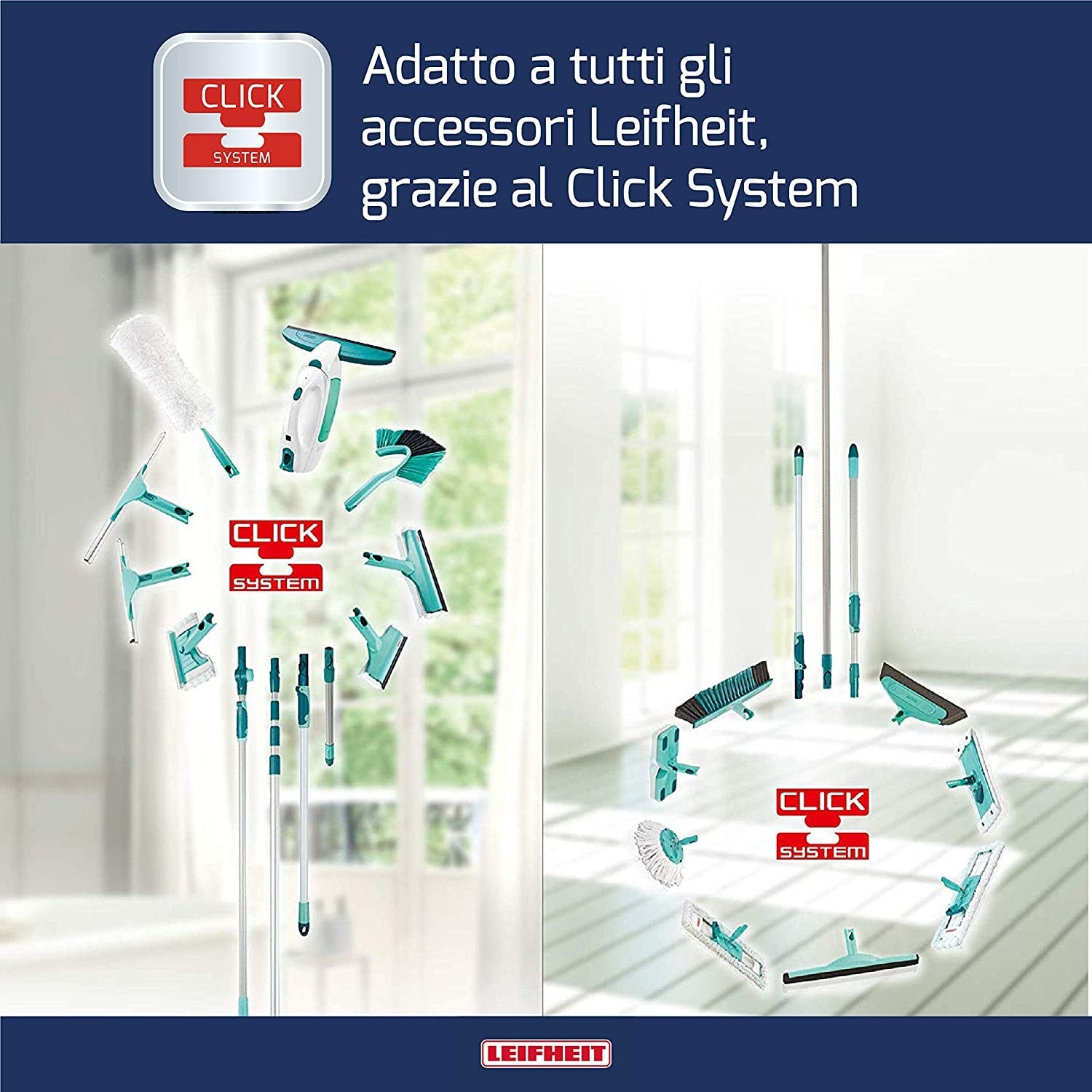 Leifheit Manico Estendibile Telescopico