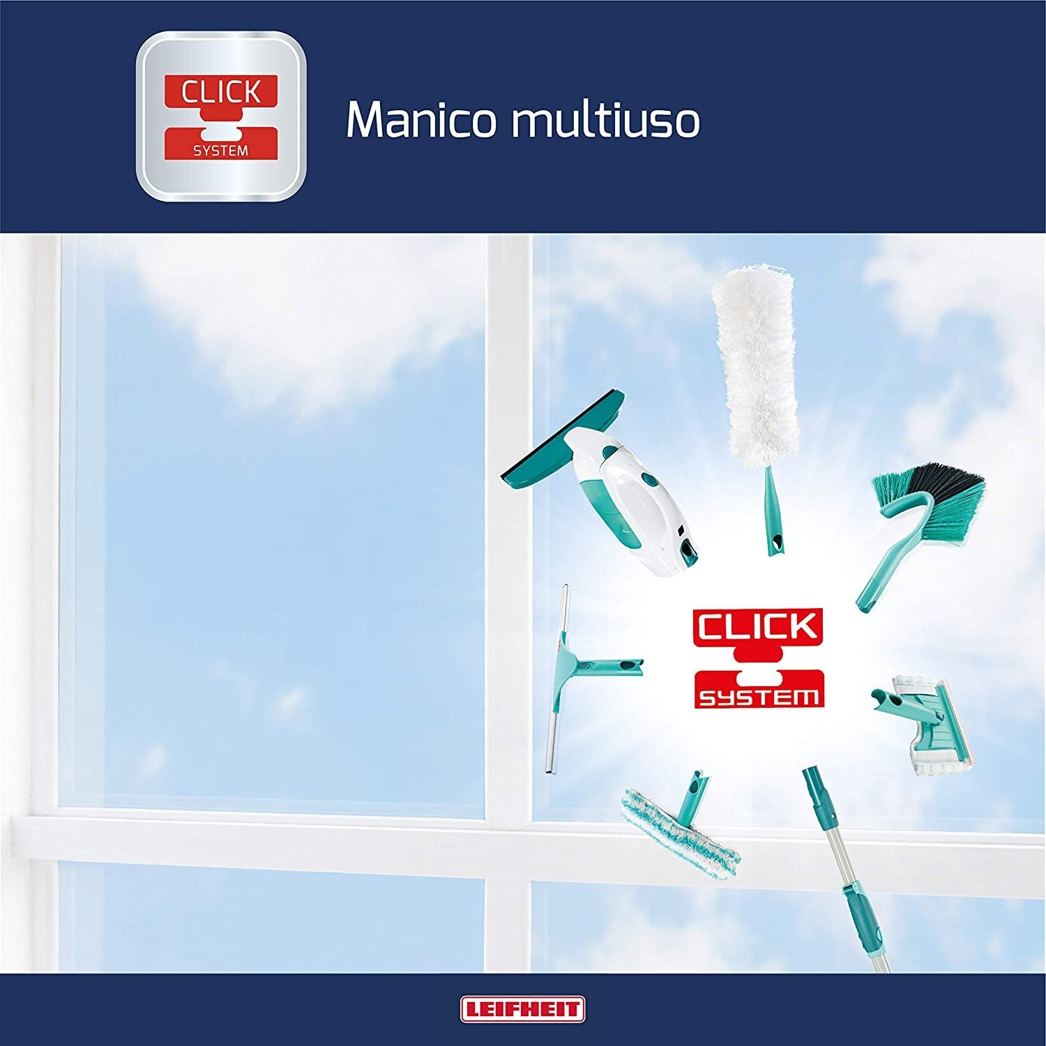 Leifheit Manico Estendibile Telescopico