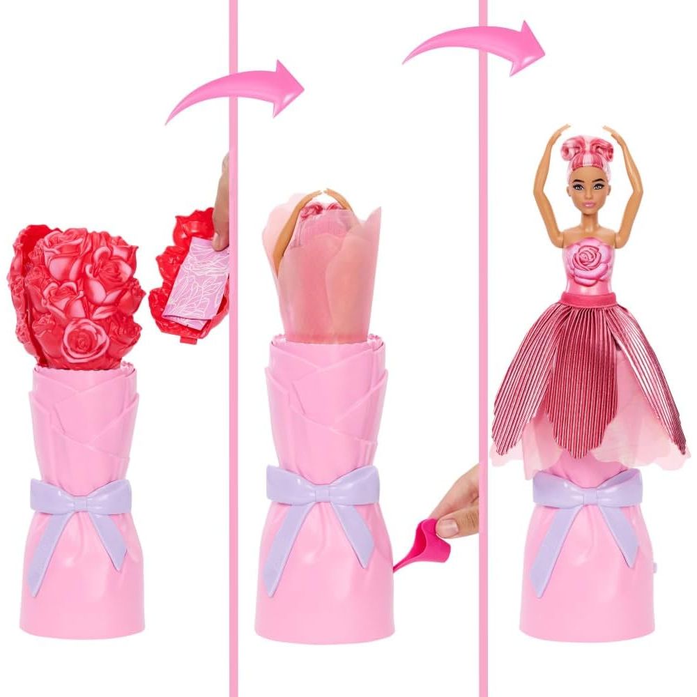 Barbie Petal Pop Rosa Rossa