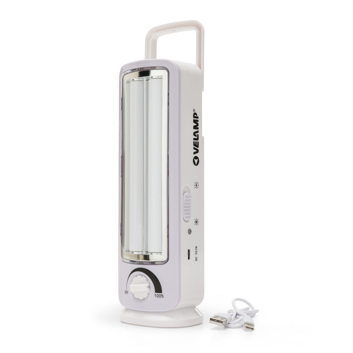 Velamp Lampada di Emergenza IR162NG – 300 lumen ricaricabile