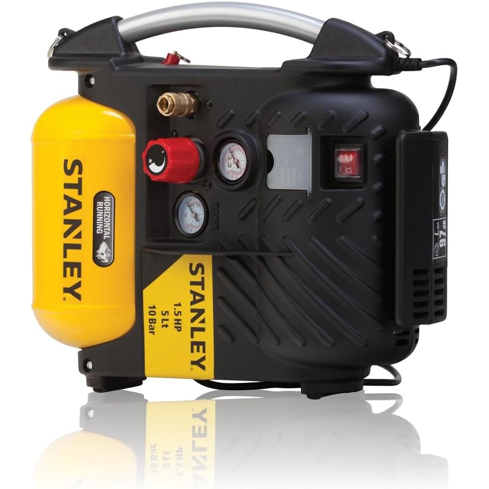 Stanley DN 200/10/5 – Compressore Portatile Oil-Less 10 bar 5 L