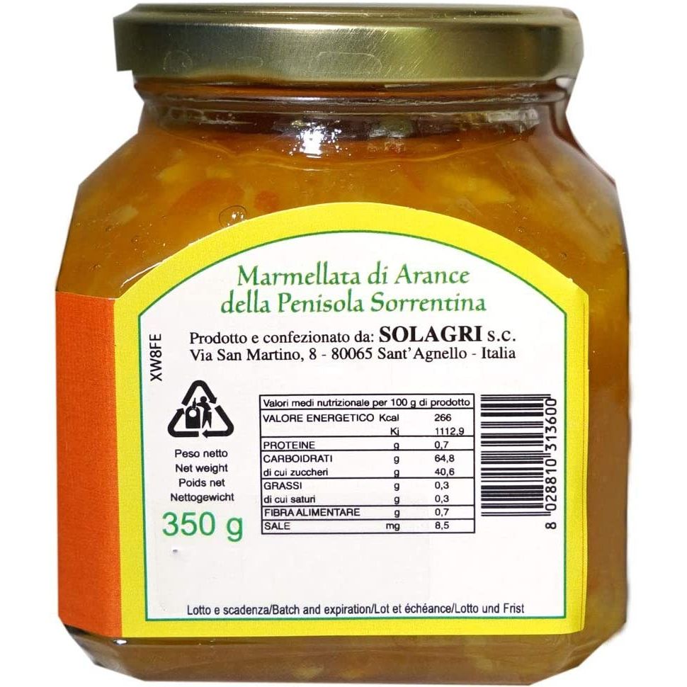 Marmellata di Arance della Penisola Sorrentina