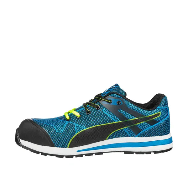 PUMA SAFETY BLAZE KNIT LOW – Scarpa di sicurezza S1P (Blu)