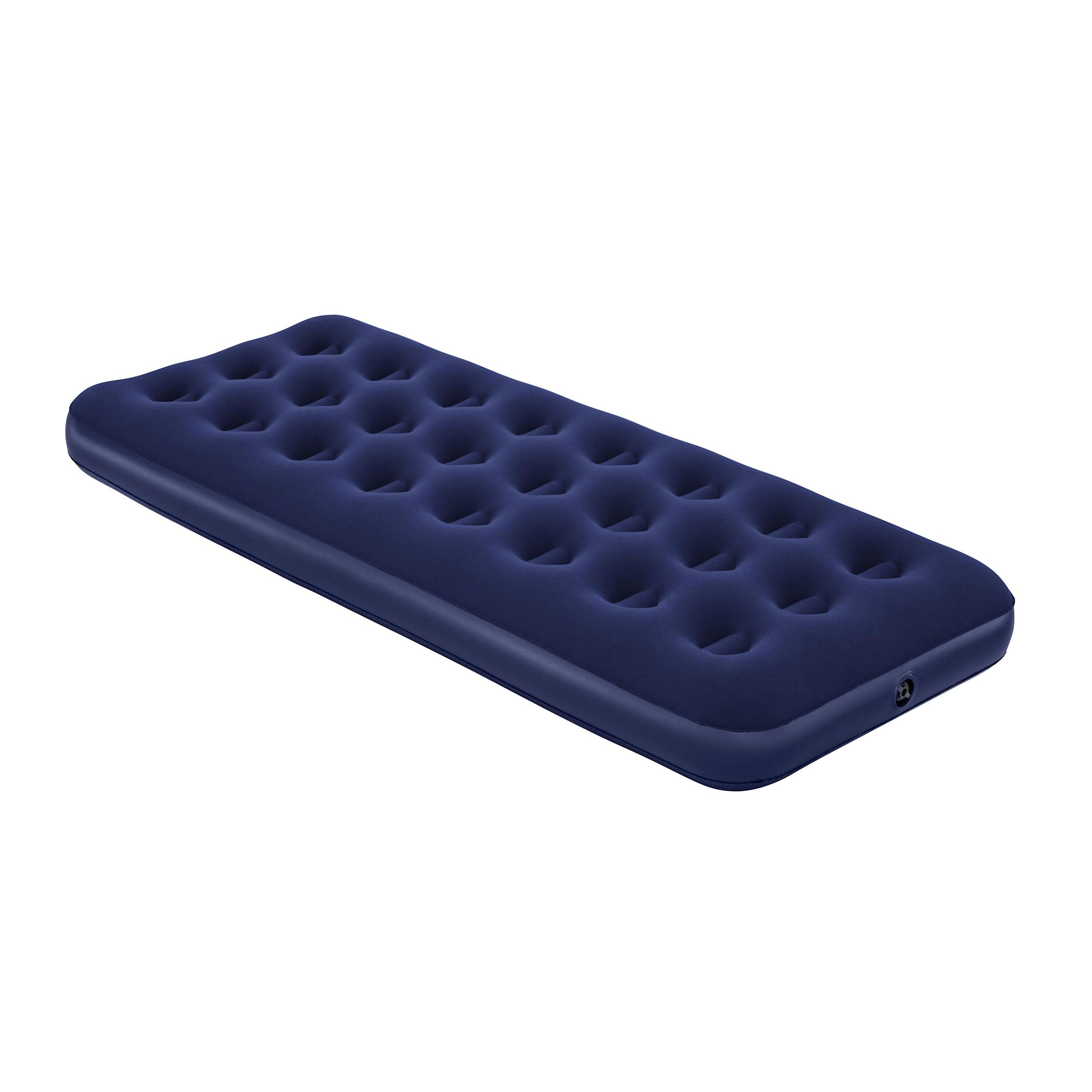 Bestway Materassino Gonfiabile, Singolo, 185 x 76 x 22 cm, Colore Blu