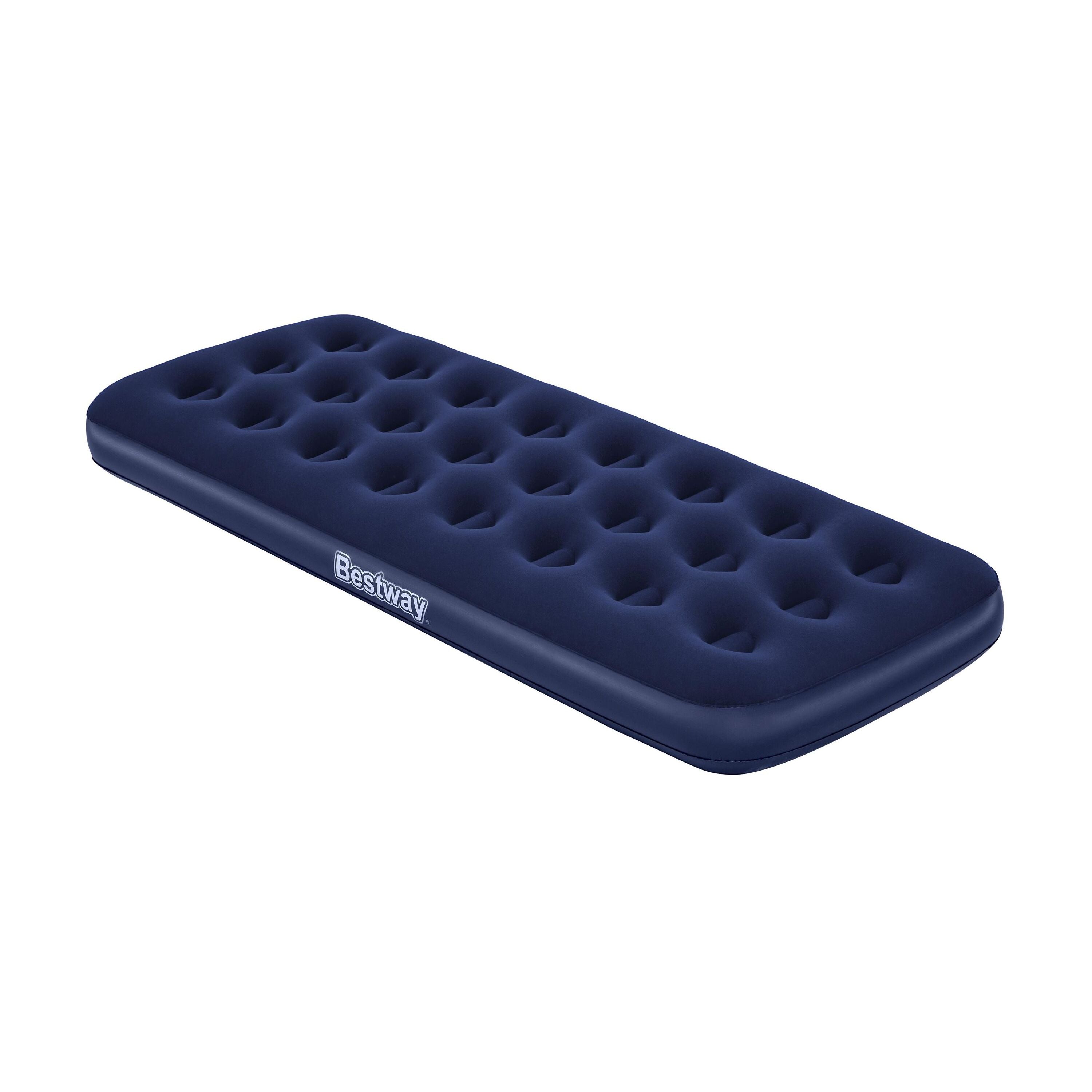 Bestway Materassino Gonfiabile, Singolo, 185 x 76 x 22 cm, Colore Blu