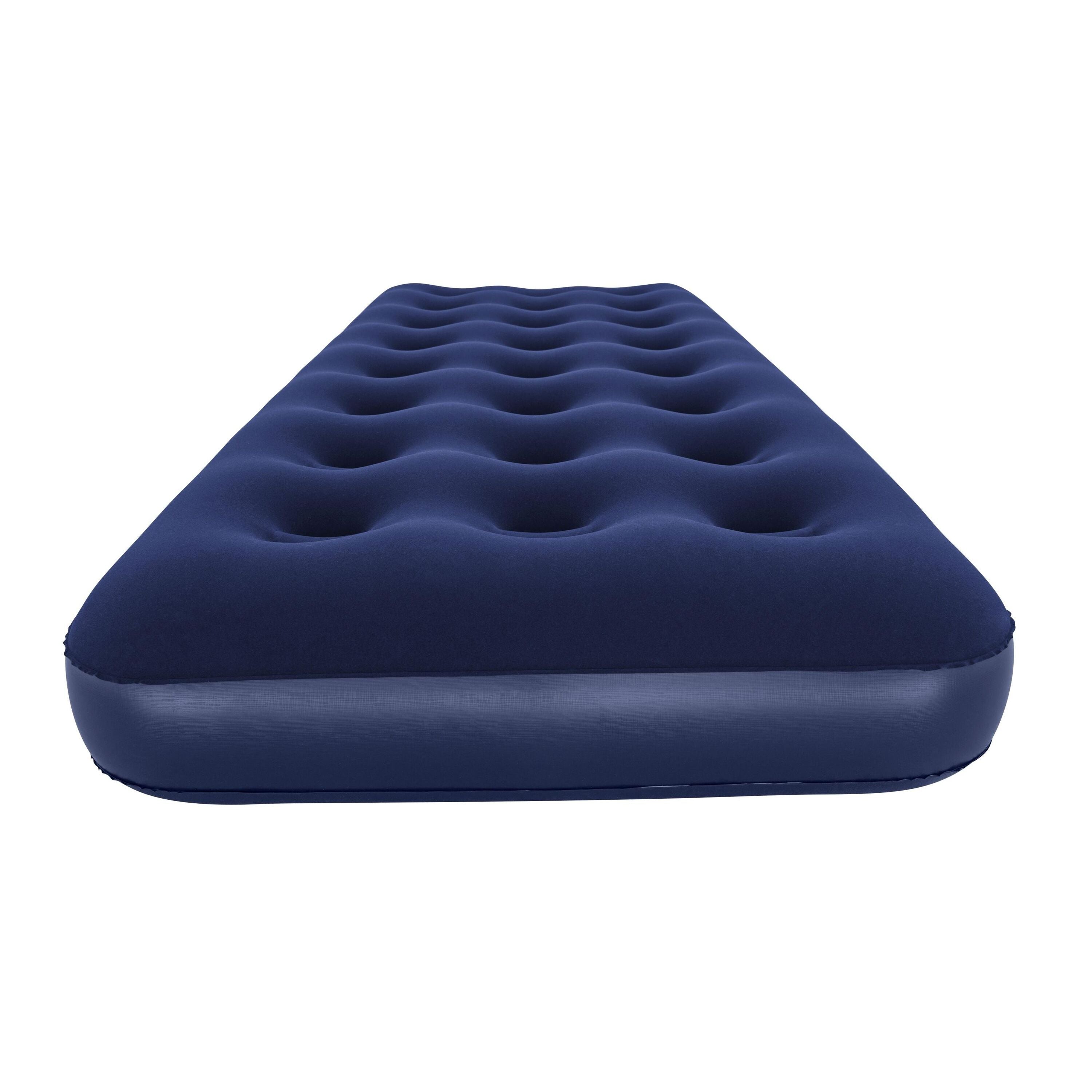 Bestway Materassino Gonfiabile, Singolo, 185 x 76 x 22 cm, Colore Blu
