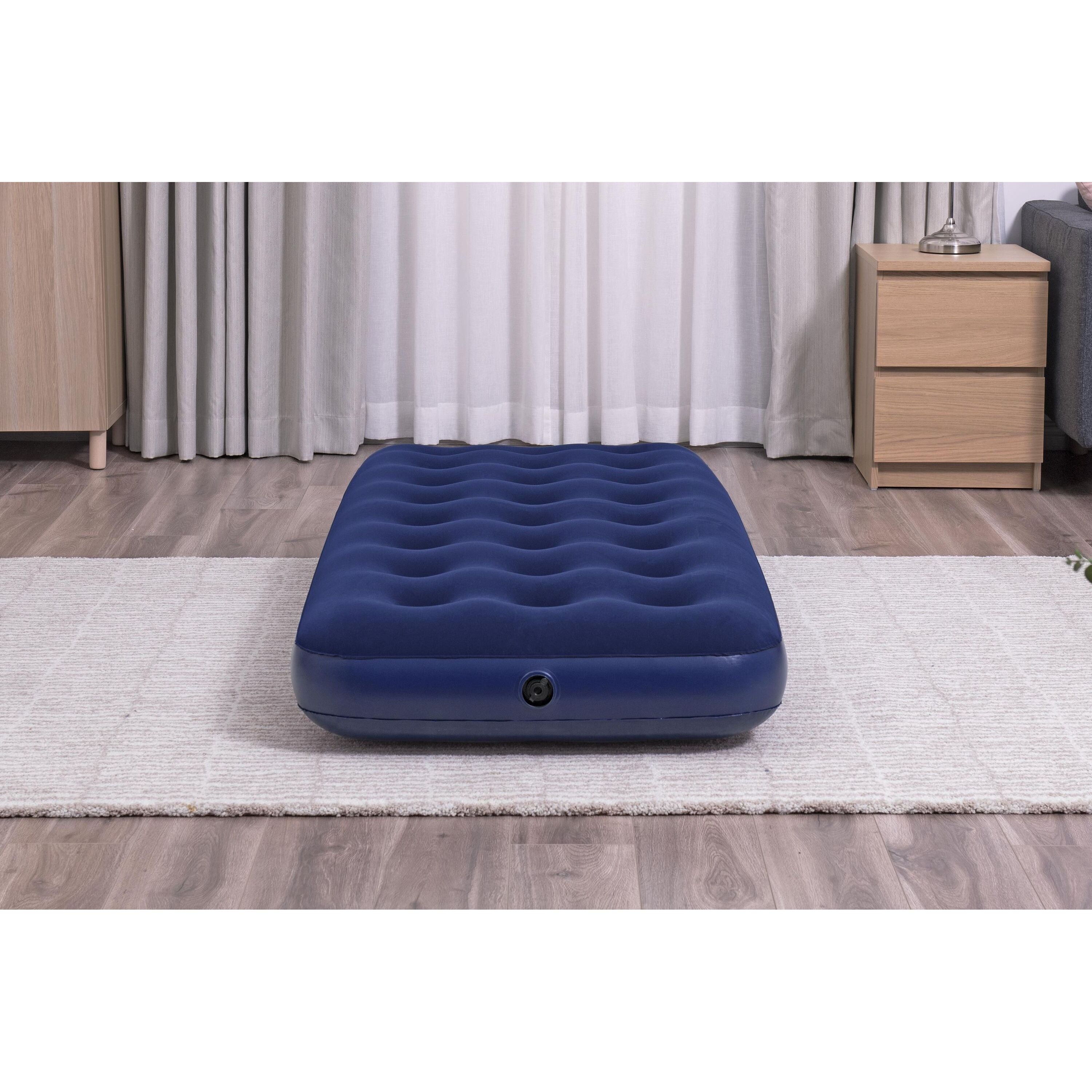 Bestway Materassino Gonfiabile, Singolo, 185 x 76 x 22 cm, Colore Blu