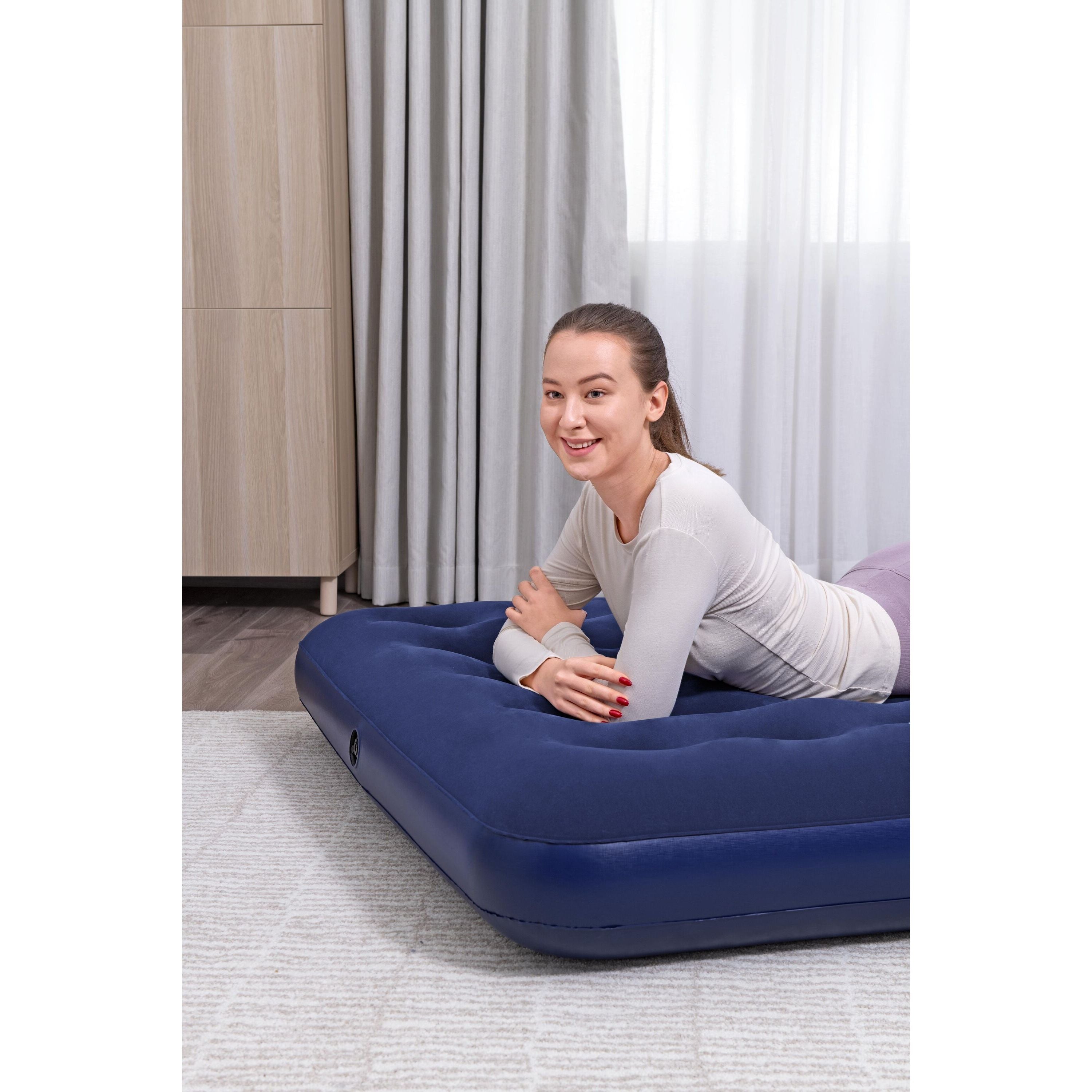 Bestway Materasso Matrimoniale Gonfiabile – Comfort per Casa e Campeggio 191x137x22 cm