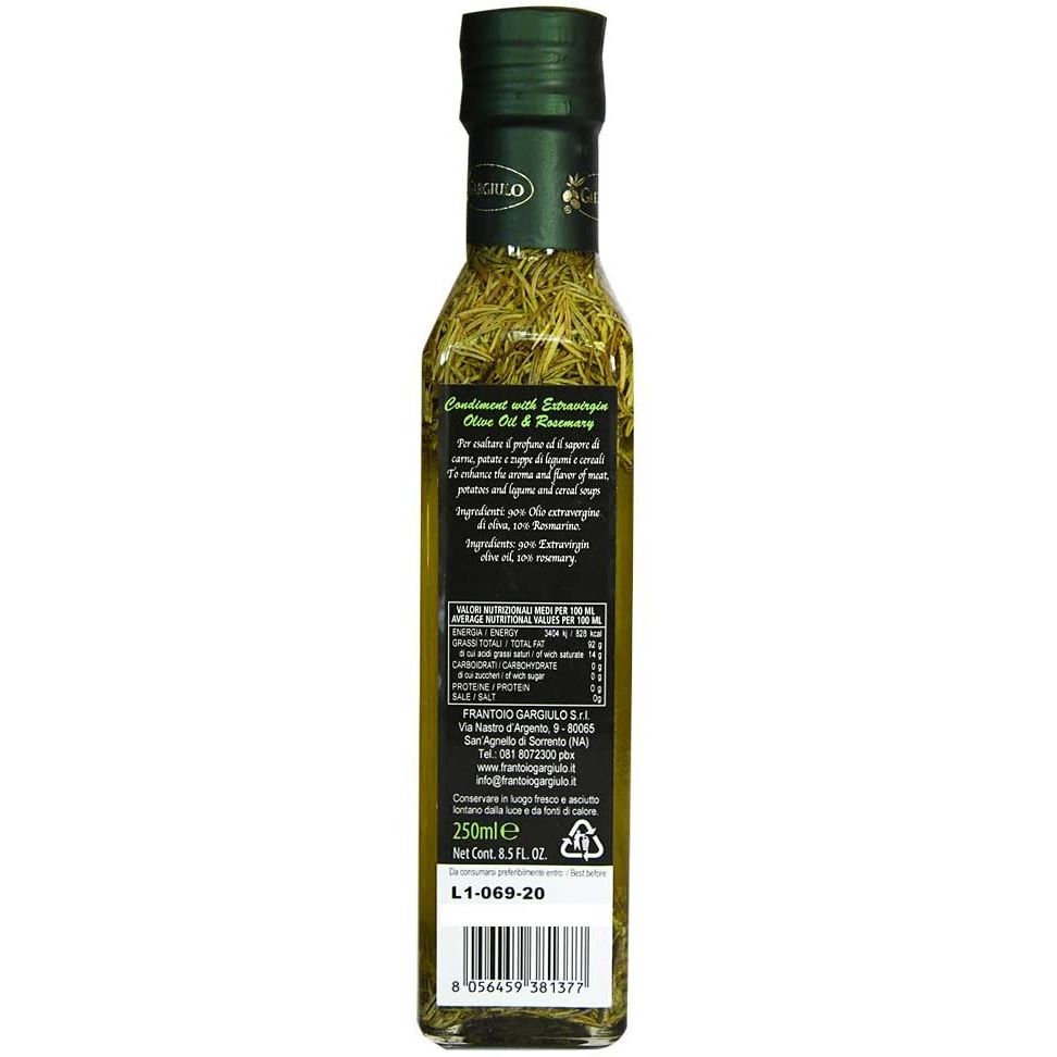 Olio Extravergine D’Oliva al Rosmarino 250 ml