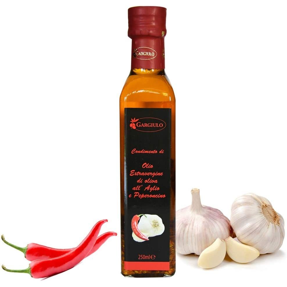 Olio Extravergine D’Oliva All'Aglio e Peperoncino 250 ml