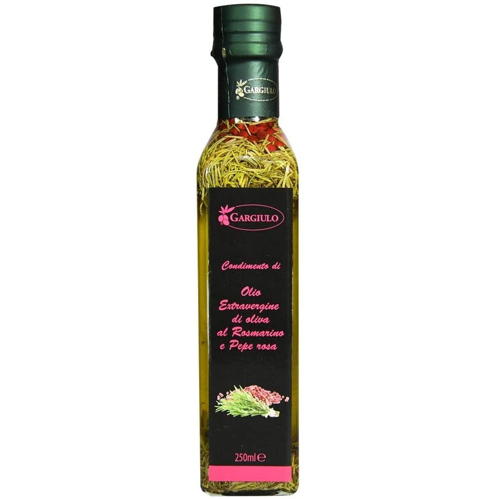 Olio Extravergine D’Oliva Al Rosmarino e Pepe Rosa 250 ml