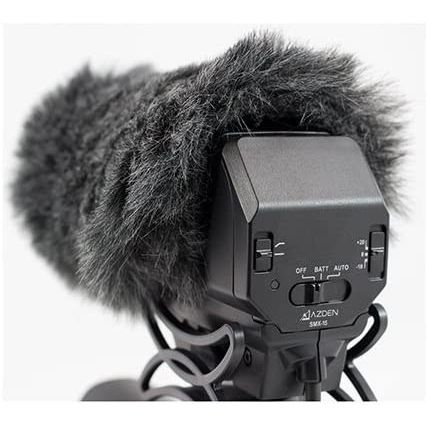 AZDEN Microfono SWS-15 RIVESTIMENTO ANTIVENTO GARANZIA FOWA ITALIA 2 ANNI