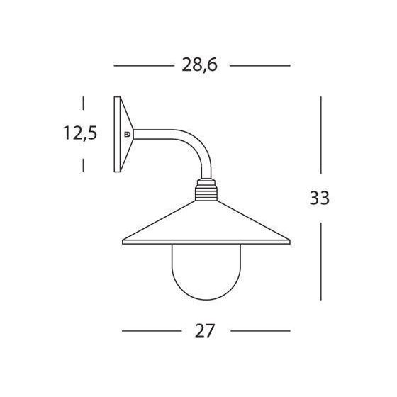 Sovil APPLIQUE IN BASSO E27